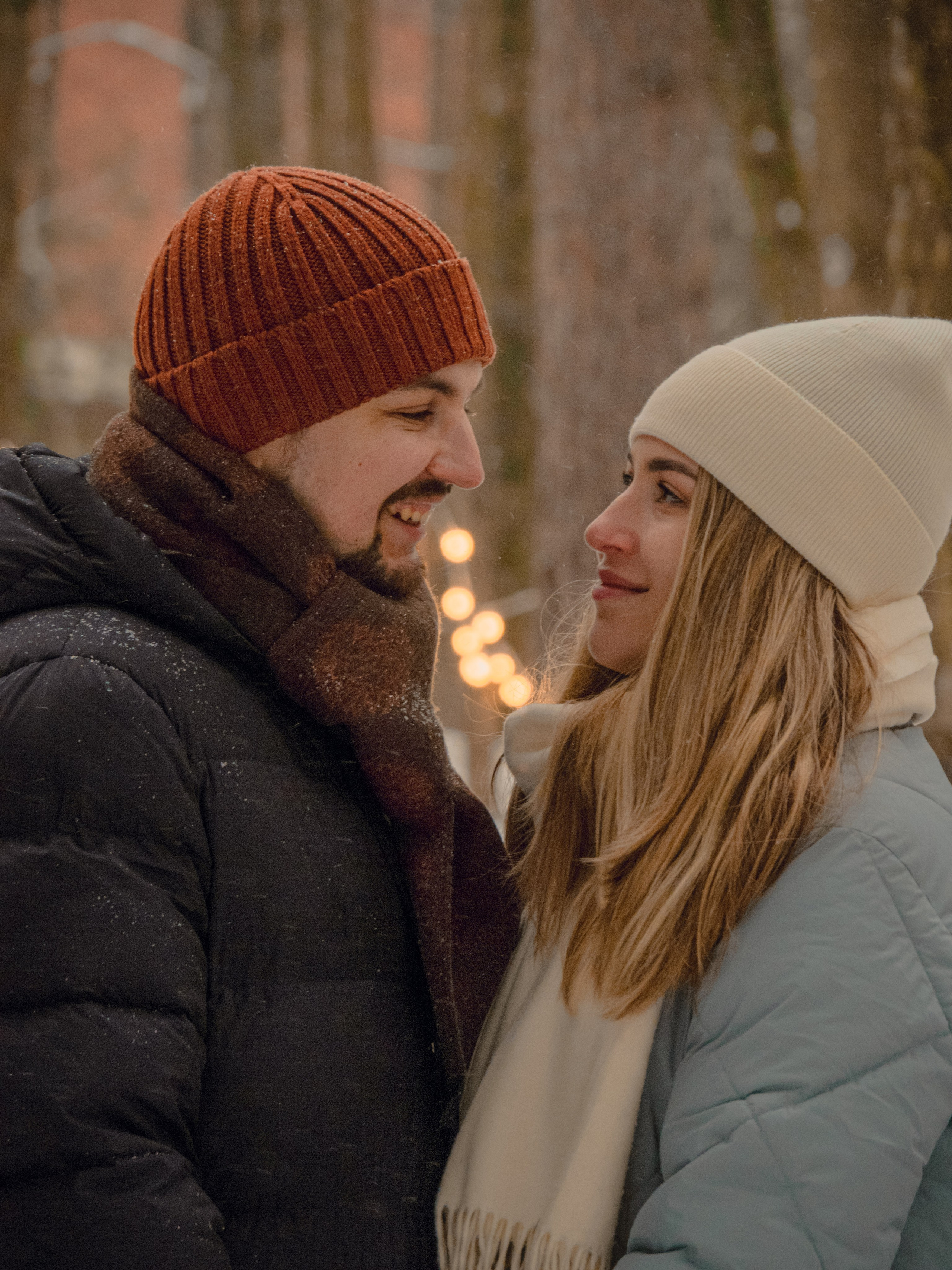 Зима. Валерия, Евгений, Милана. Фотограф в Москве Ленарская Дарья
