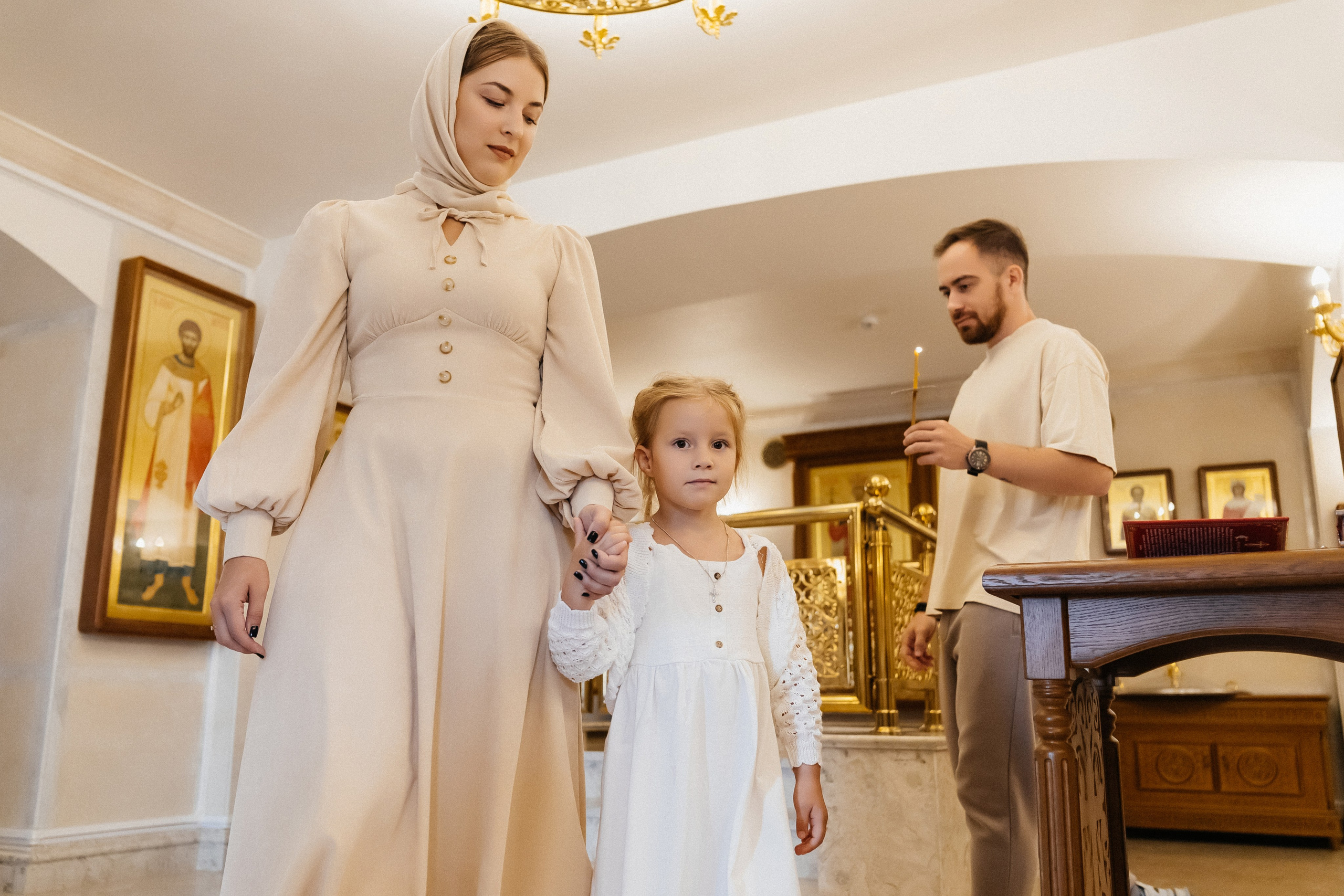 Крещение Алисы. Фотограф Кемерово | Сергей