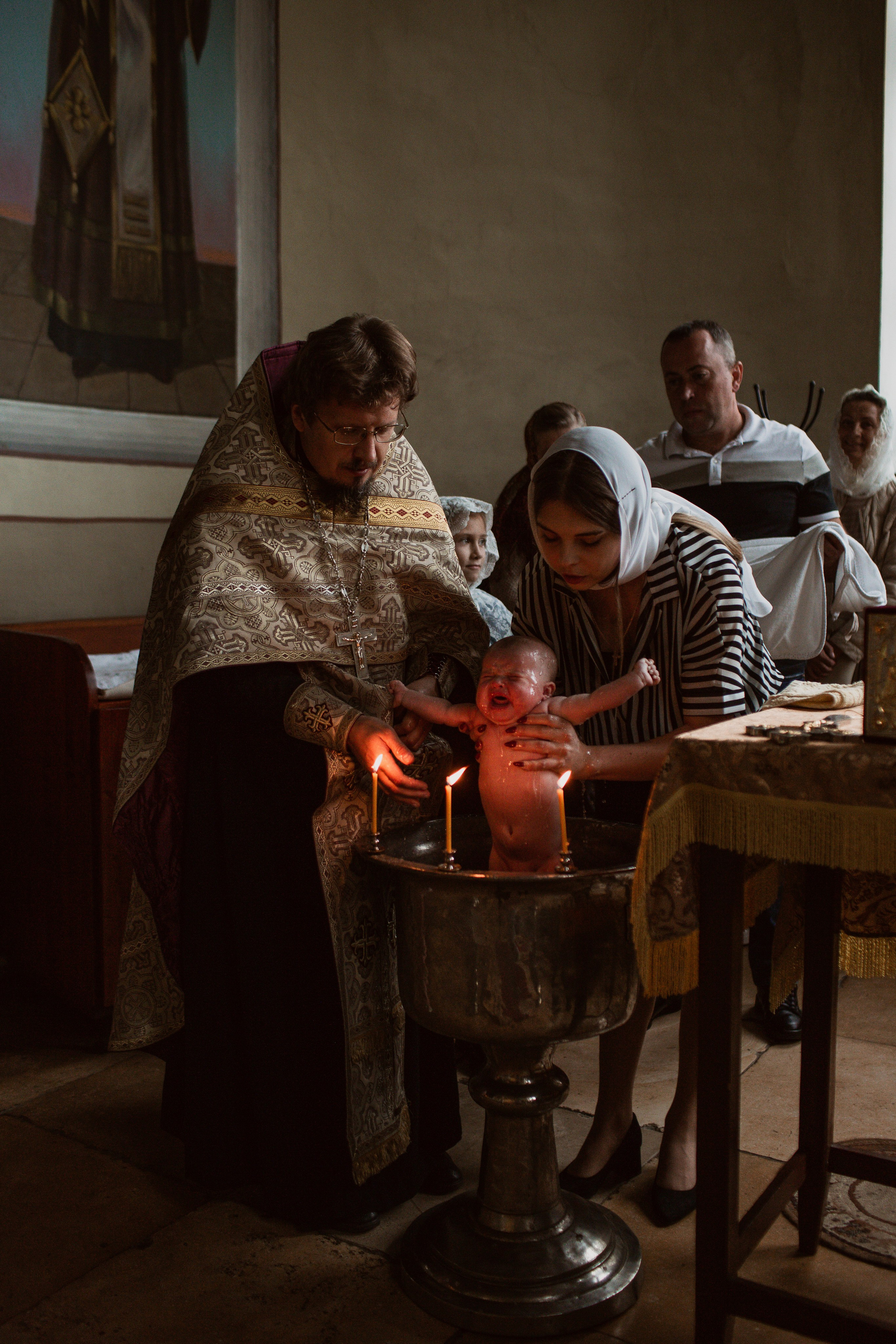 Крещение Варвары Никольский Храм д. Царево. Свадебный и Семейный фотограф в Москве Александра Вайпер