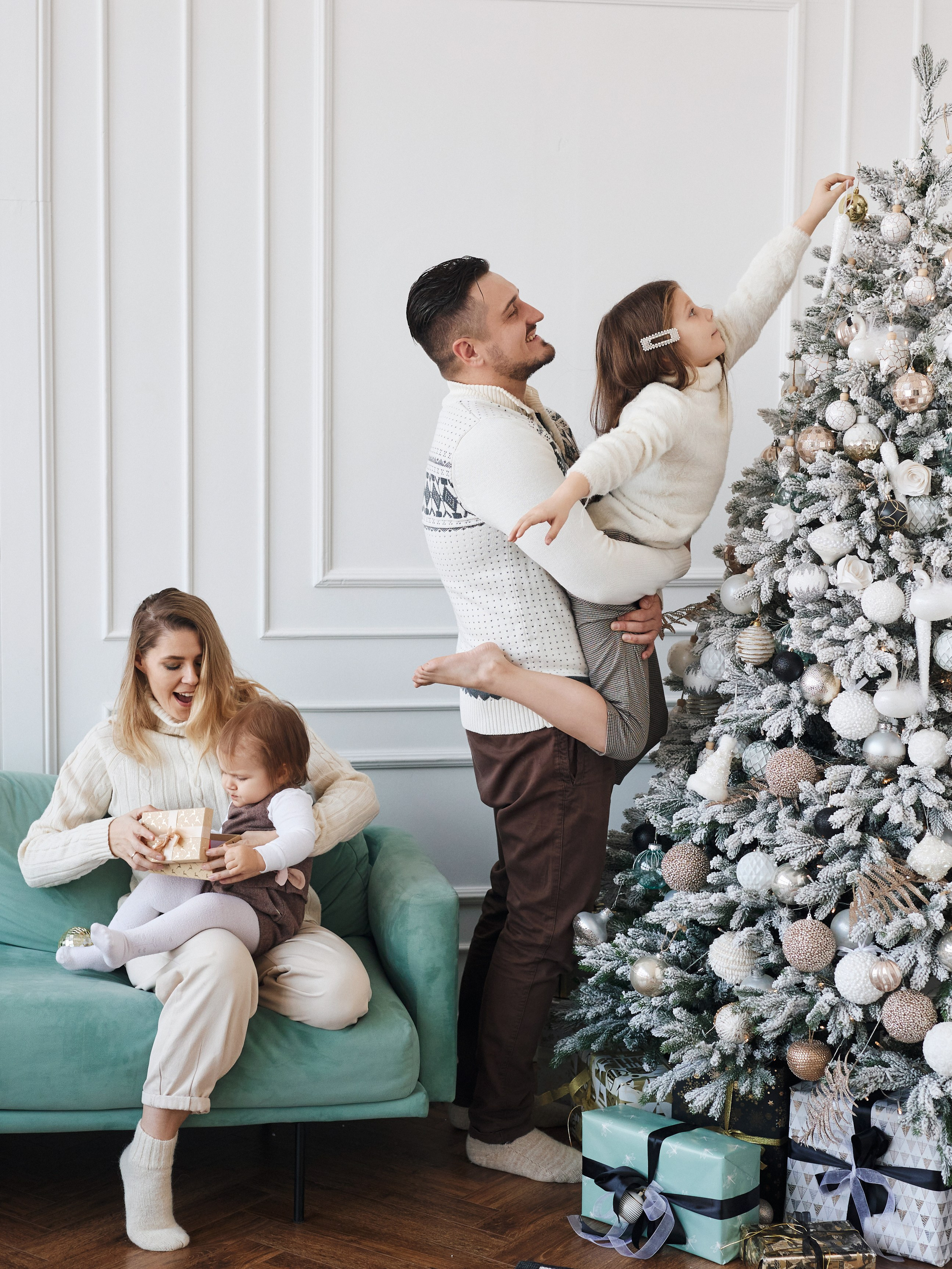 Новый год. В семейном кругу. Фотограф Андрей Кононенко