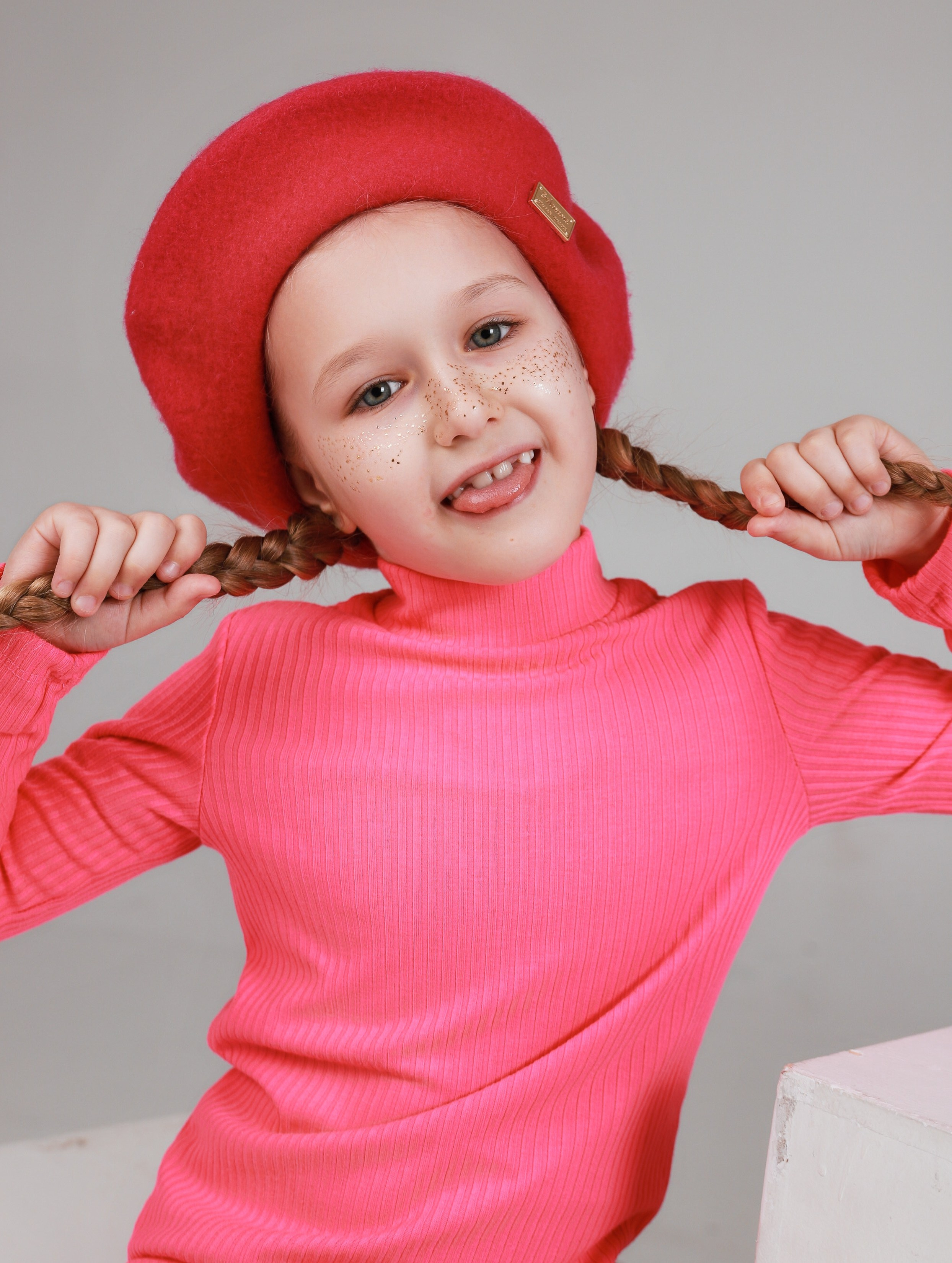 Сьемка на циклорамме. Фотограф Юлия Мальцева