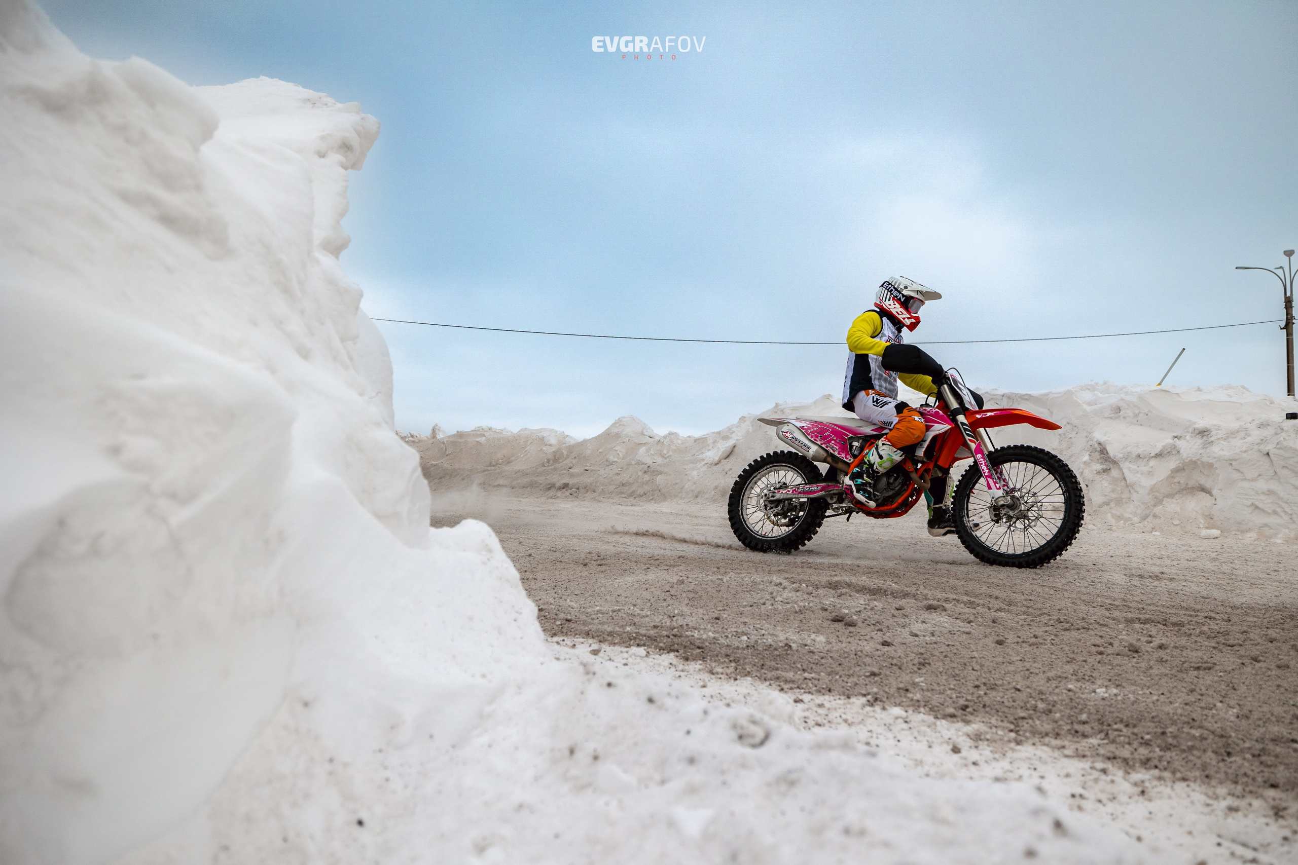 Открытый кубок Республики Татарстан по мотокроссу 3 этап. 4 февраля 2024 г. Фотограф Евграфов Александр