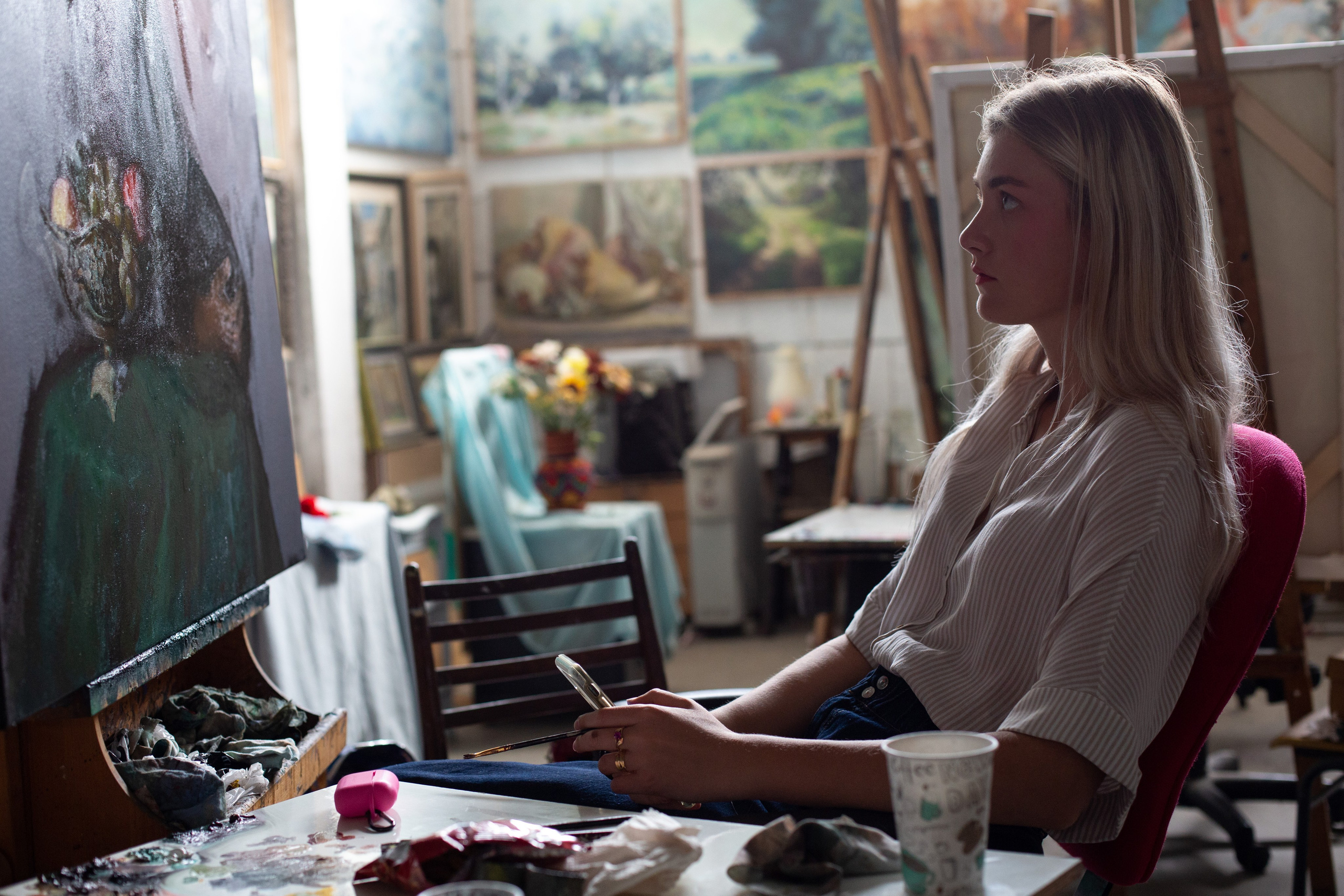 Офек. Художница Маргарита Гусак