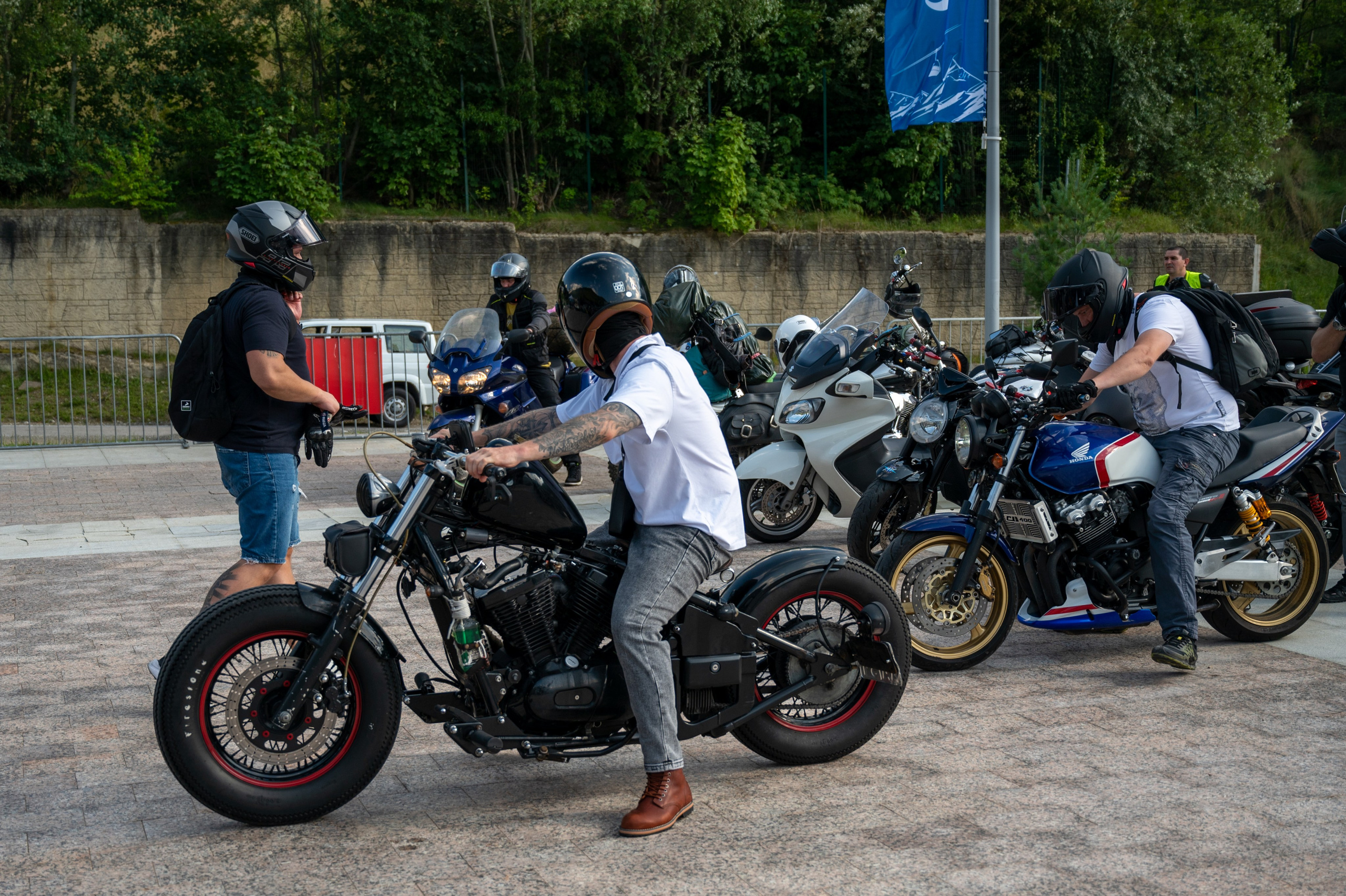 11- ый Ежегодный Байк Фестиваль " Медвежья МОТО ПОЛЯНА». Фотографирую счастливых людей в Сочи