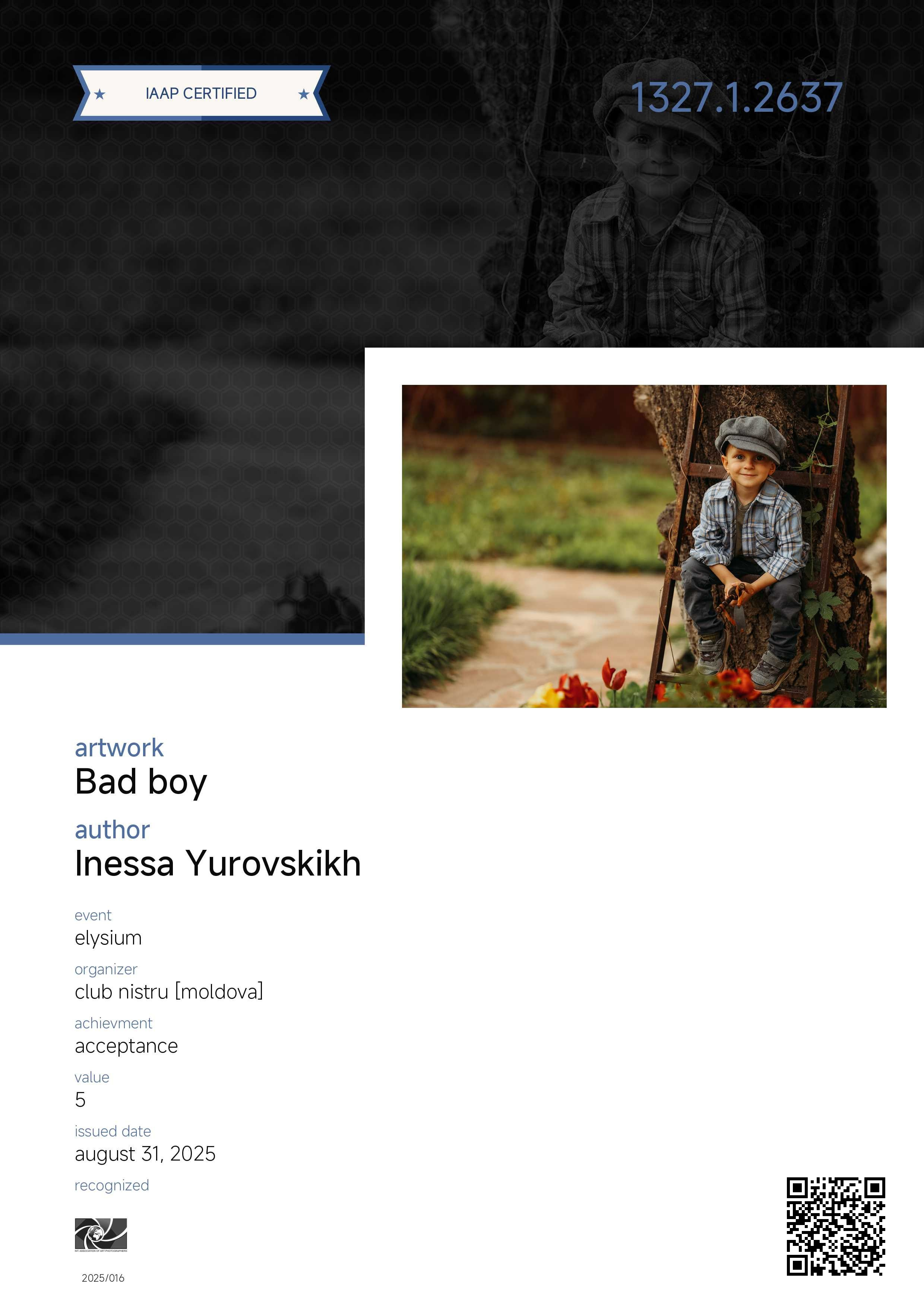 IAAP. Семейный и детский фотограф в Алматы Юровских Инесса