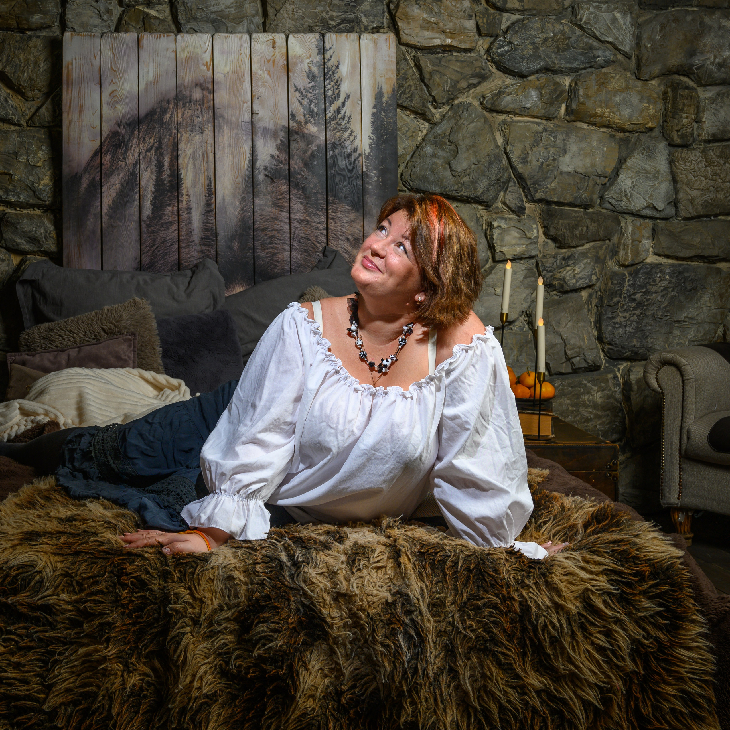 Светлана: Новогодний фотосет. Фотограф Андрей Зикеев, фотостудия AzArt Studio в Москве