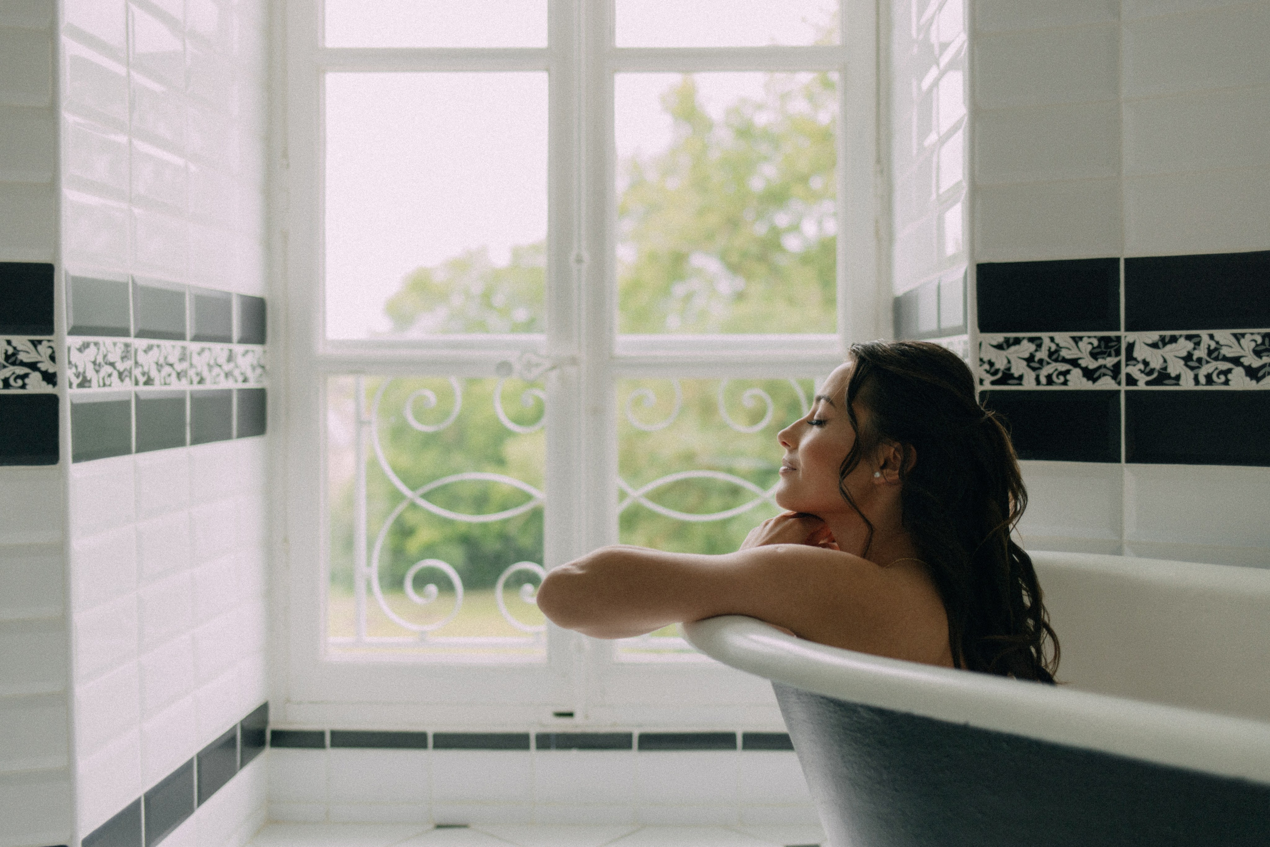 Pendant la pluie. Photographe à Paris