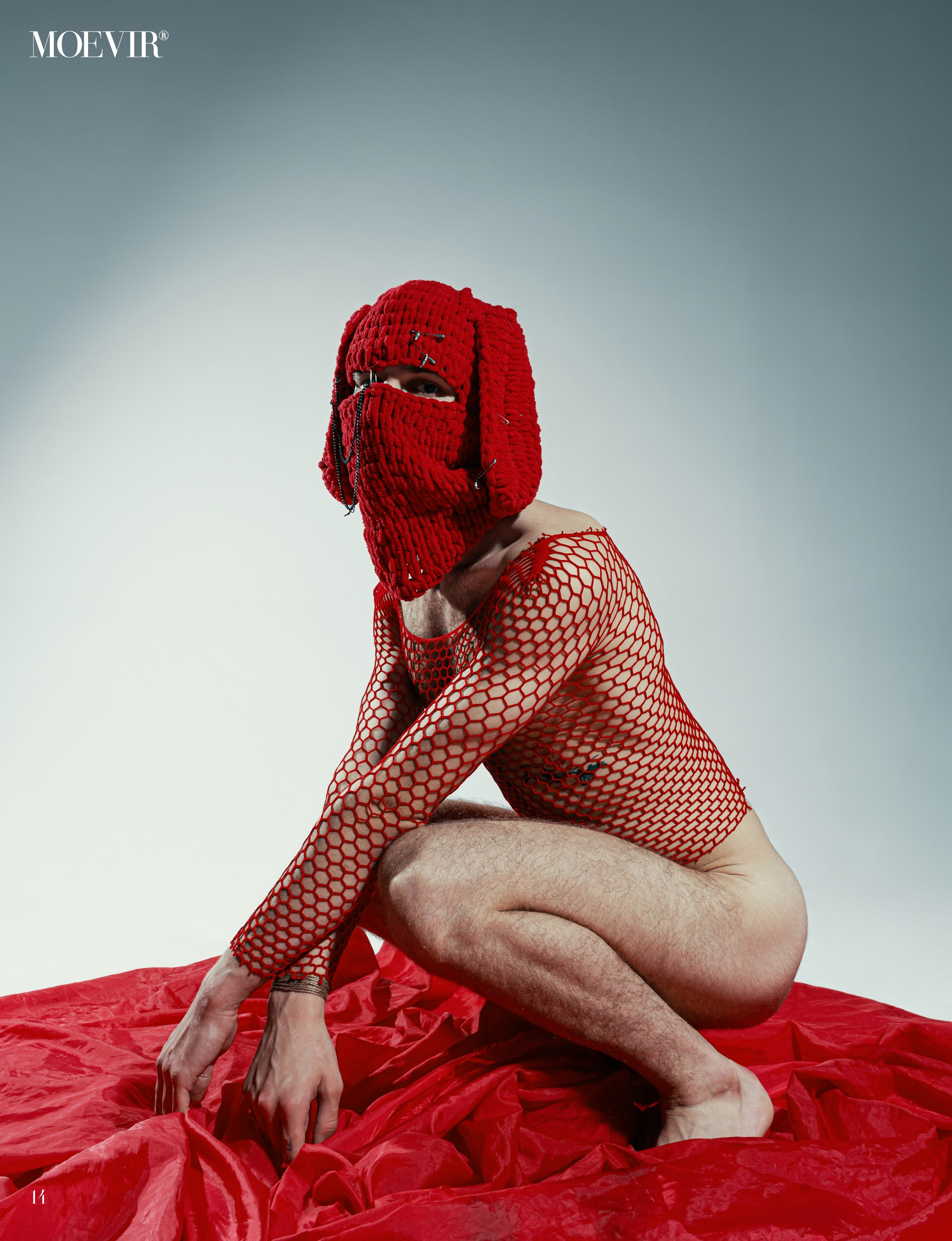 Cover for MOEVIR MAGAZINE. Никита Скрипник — ТЕАТР В СТИЛЕ ФЭШН