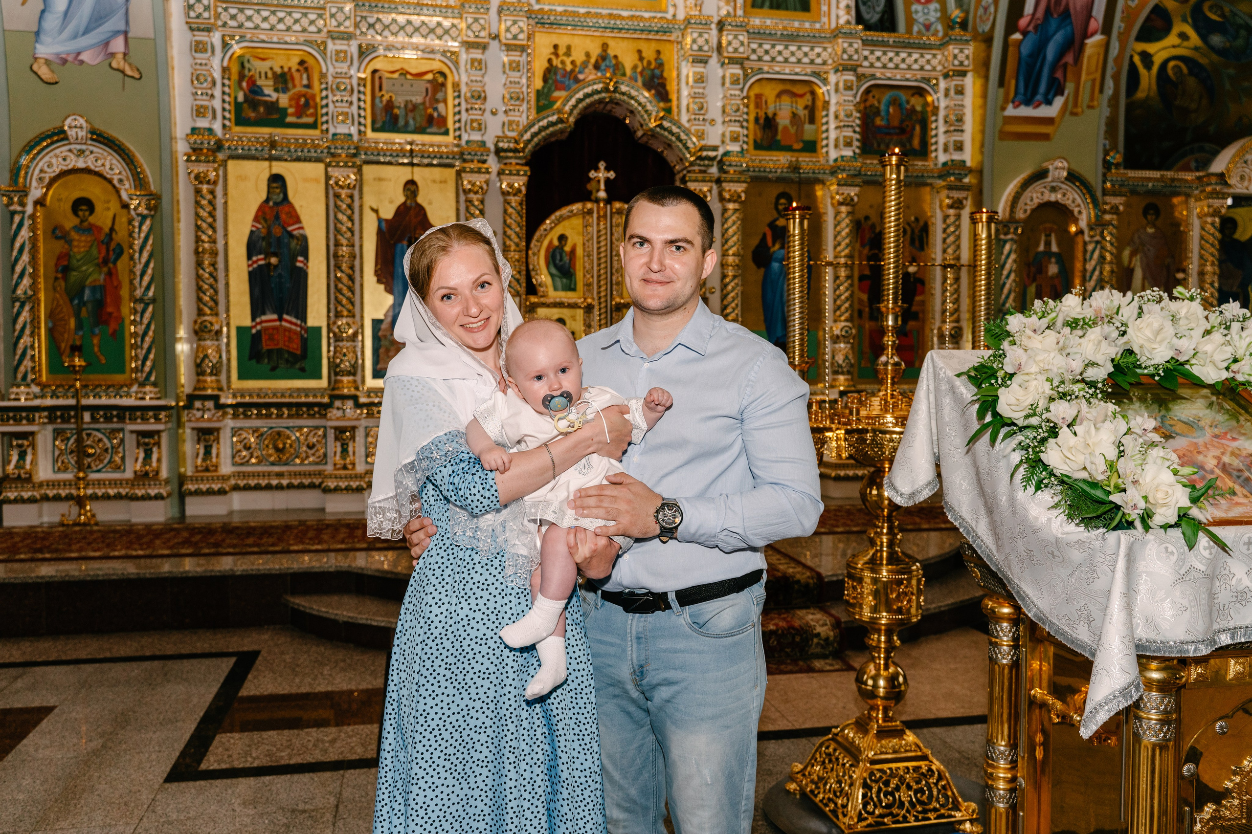 Крещение Федора. Свадебный фотограф Юлия Копылова