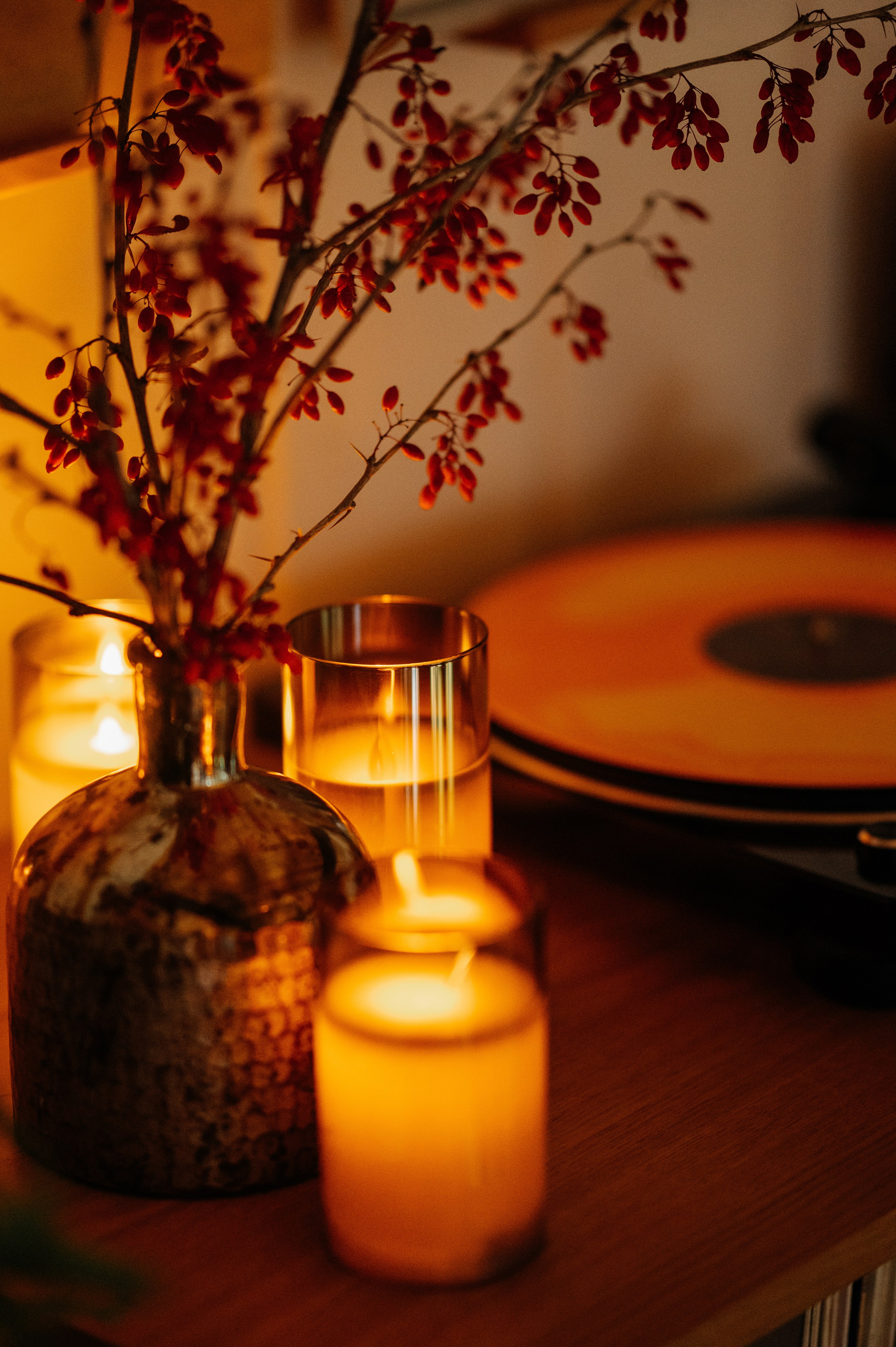 Невероятно атмосферный семейный ужин. Wedding photographer in Moscow and around the world Andrey Medvednikov