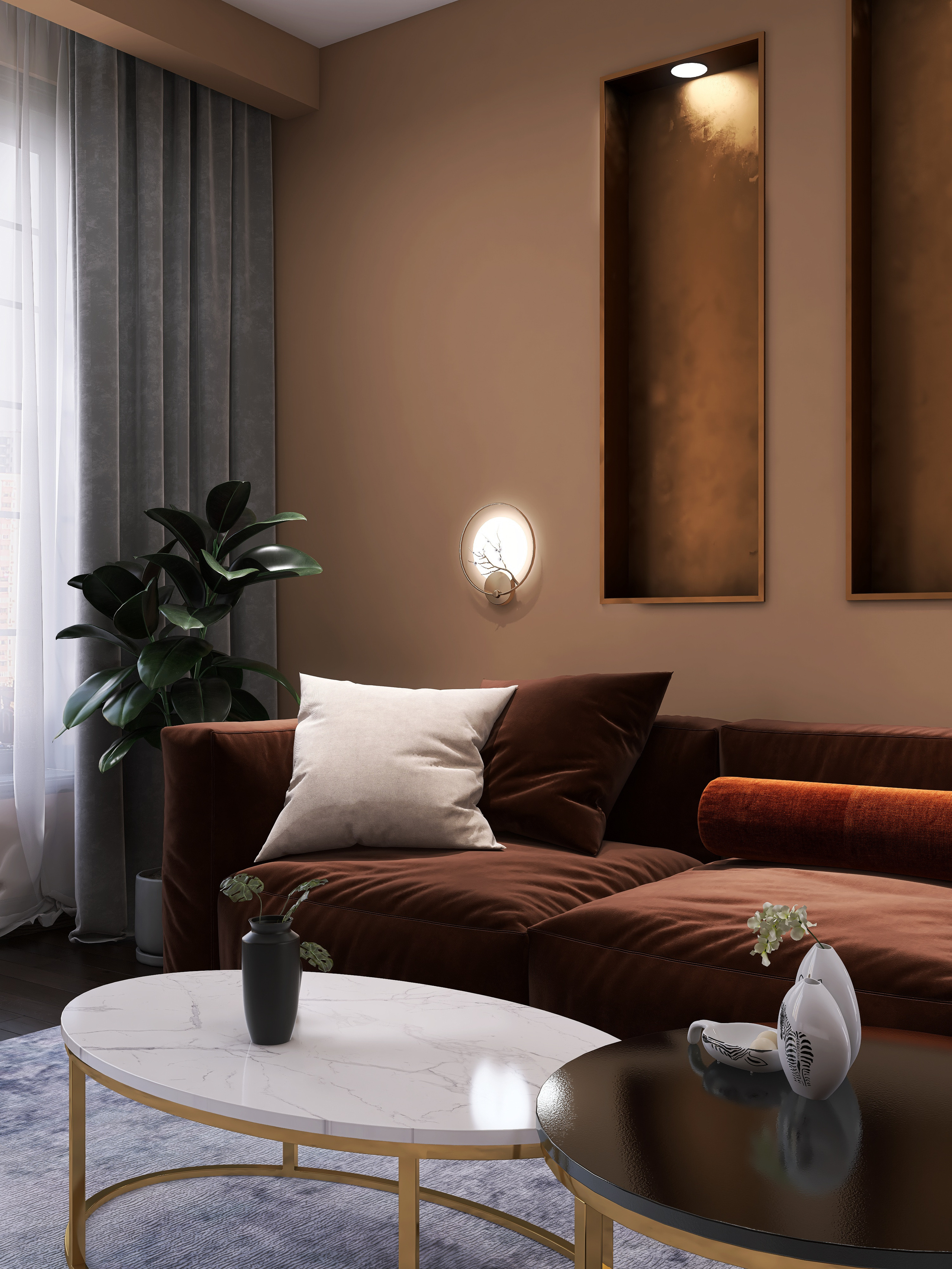 ЖК Серебрица. Дизайнер интерьера Юлия Лебедева. Москва