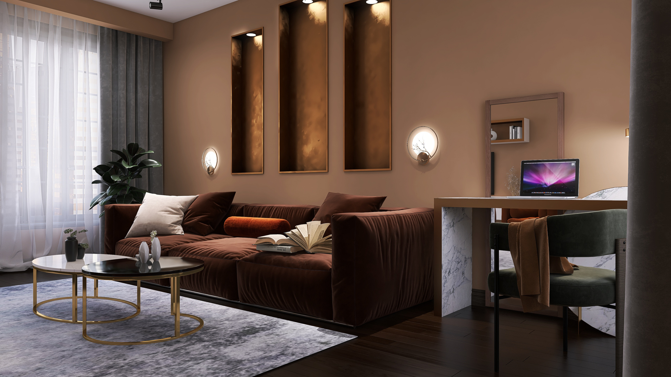 ЖК Серебрица. Дизайнер интерьера Юлия Лебедева. Москва