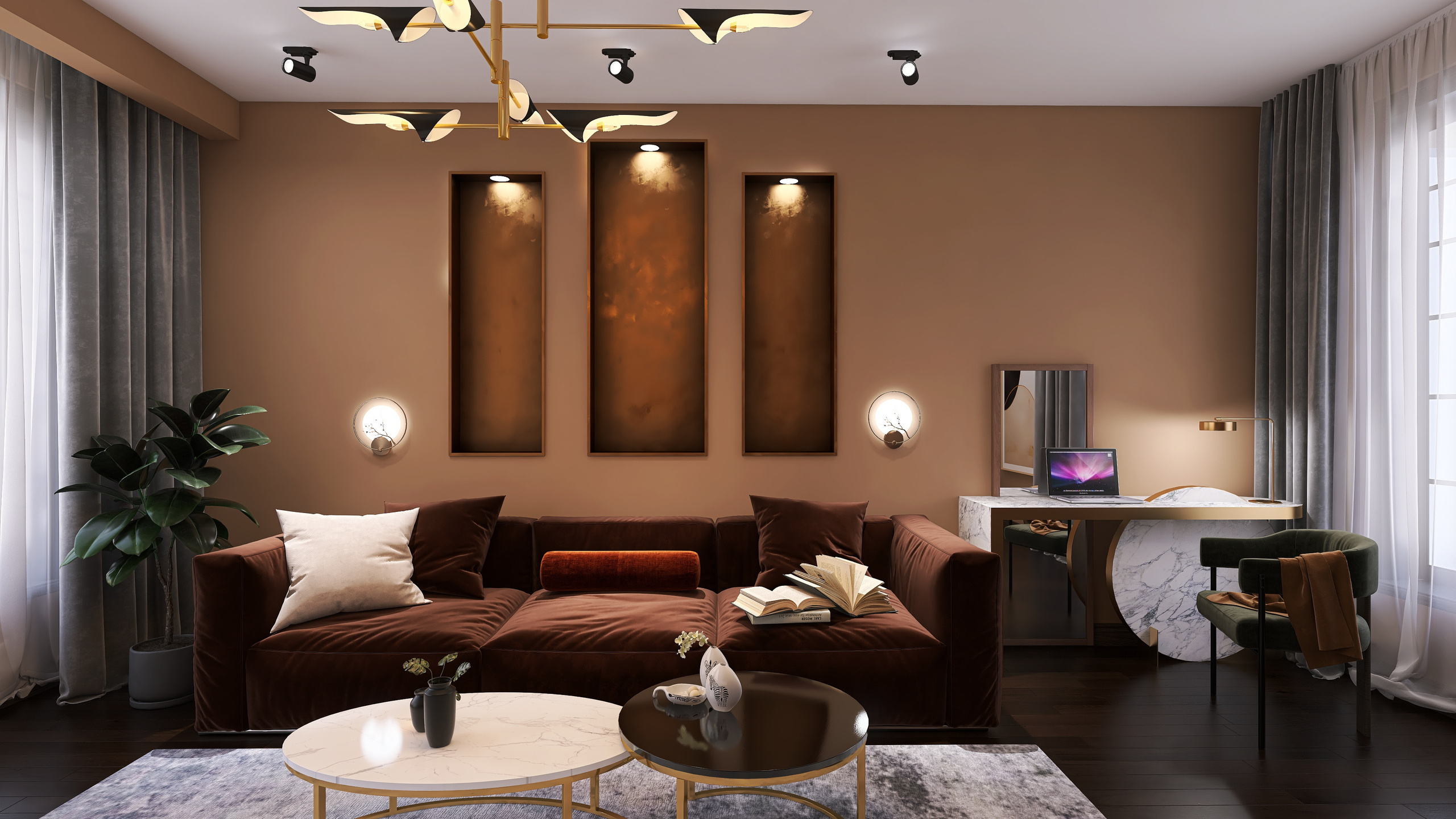 ЖК Серебрица. Дизайнер интерьера Юлия Лебедева. Москва