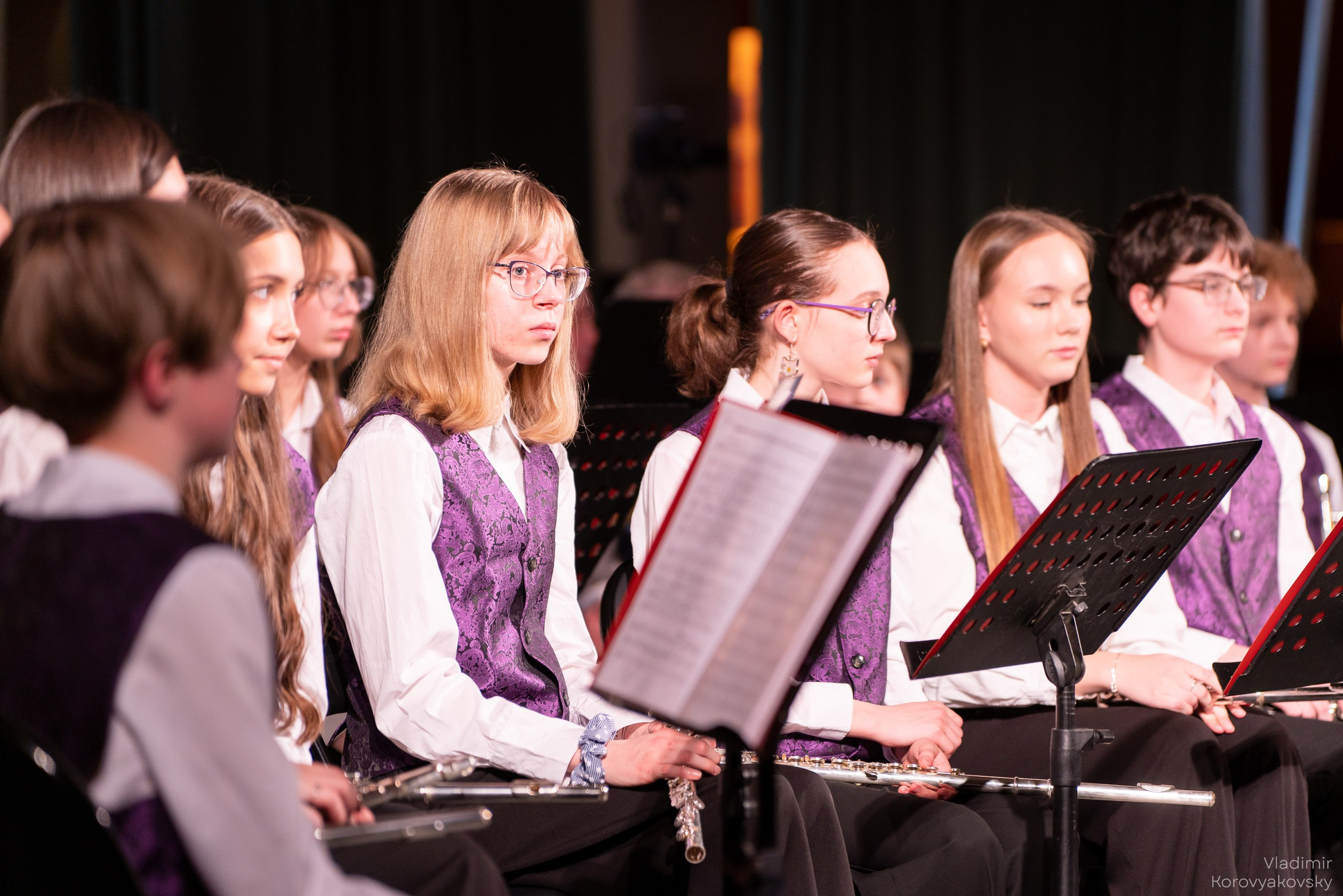 Концерт Духового оркестра ЦГИ ко Дню защитника Отечества. Фотограф Владимир Коровяковский