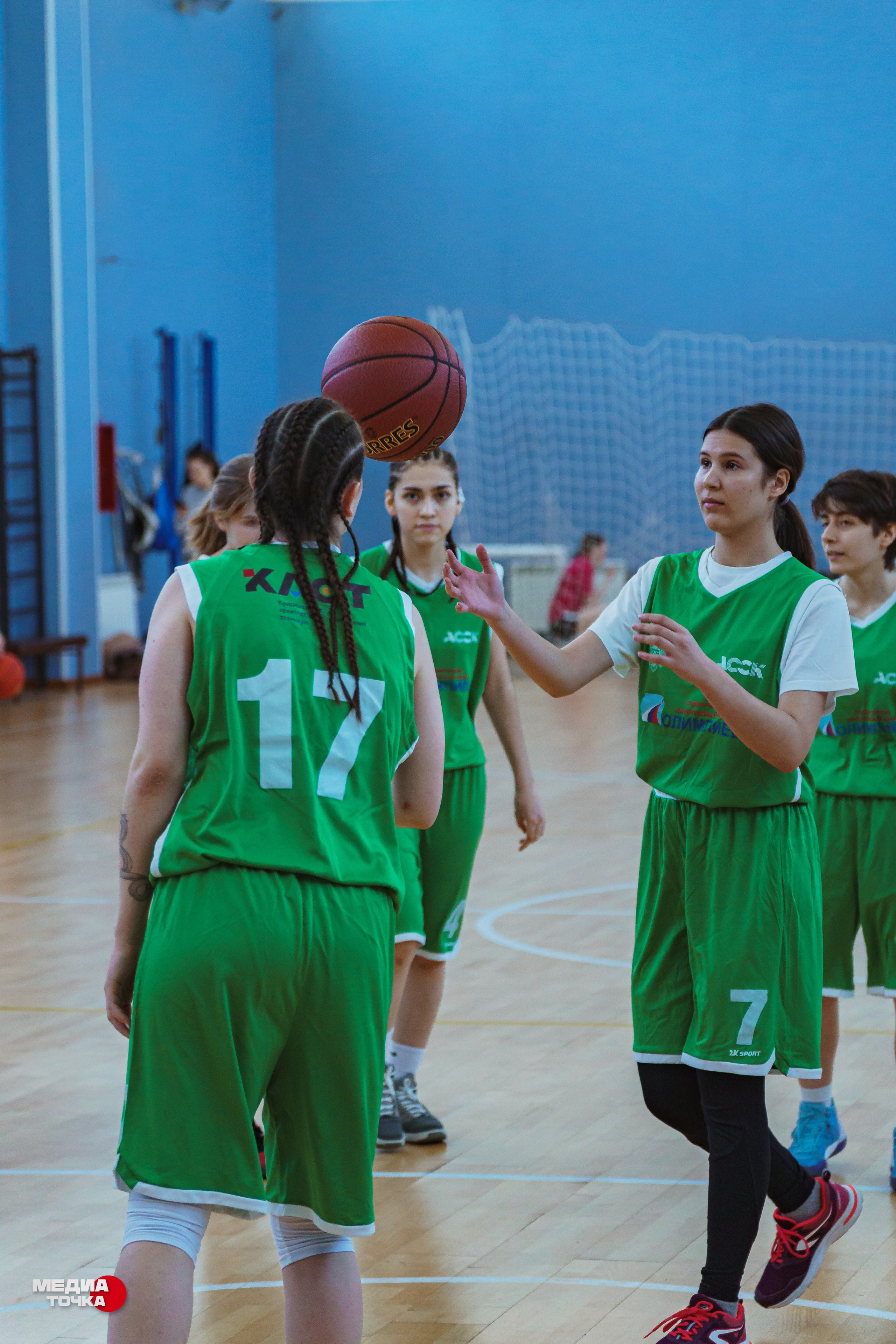 Краевые соревнования по баскетболу среди девушек. Прохоров Вячеслав — создатель медиа контента в Краснодаре