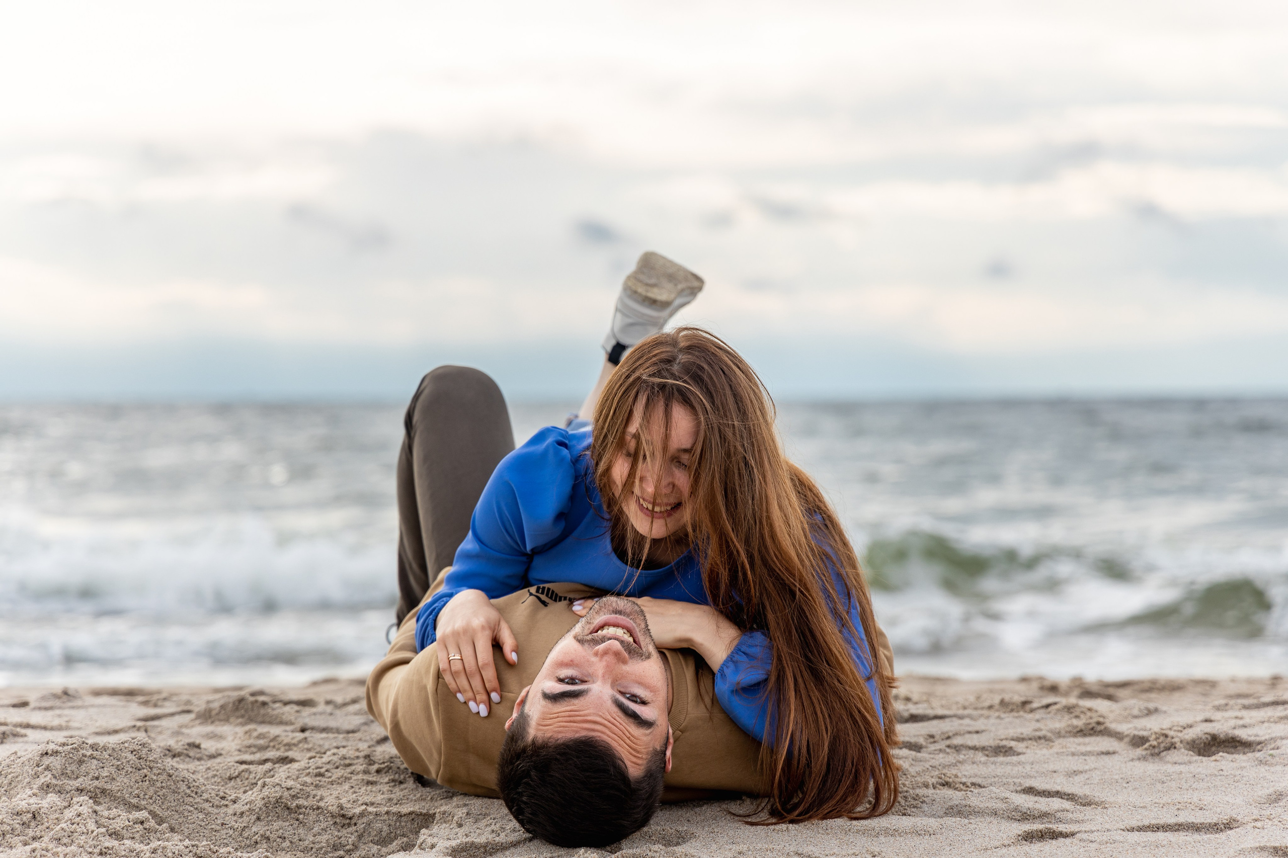 Сергей и Алина | Янтарный. Фотограф Елена Медок Калининград