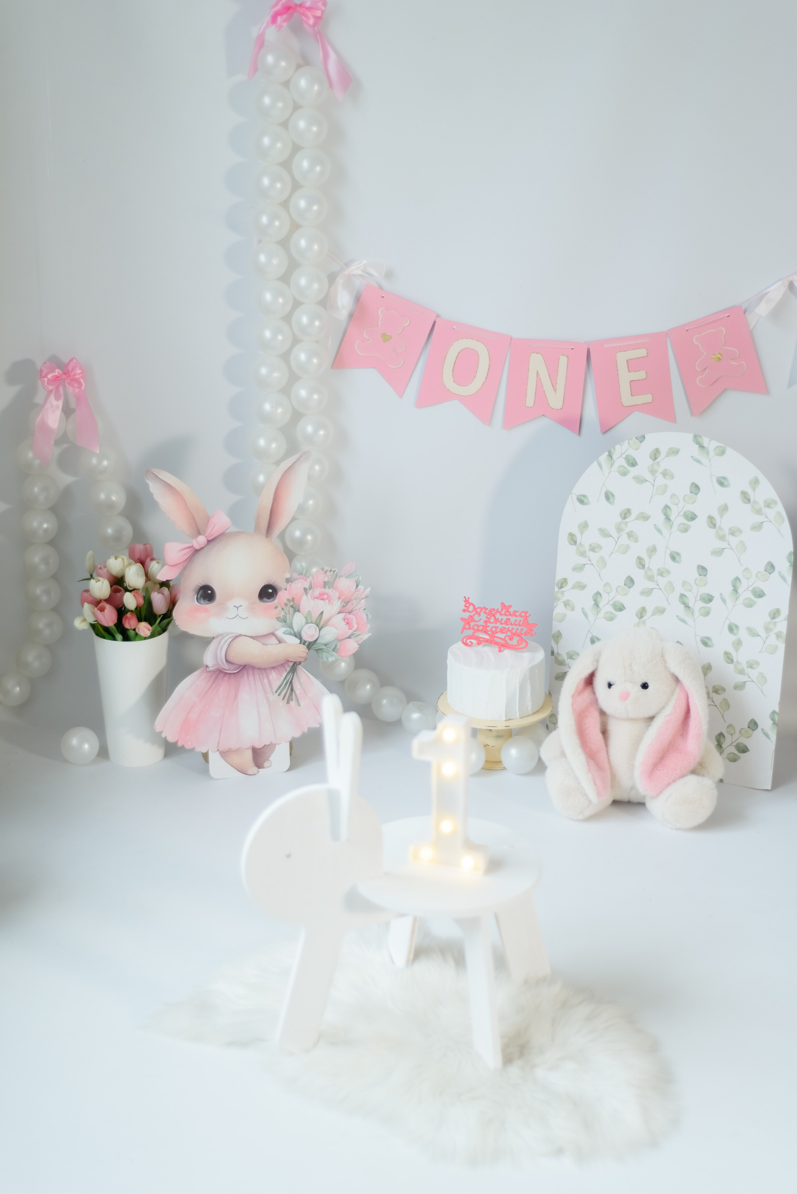 Фотозона «Зайка». Детский Фотограф |Фотограф на годик в Брянске Ирина Романова