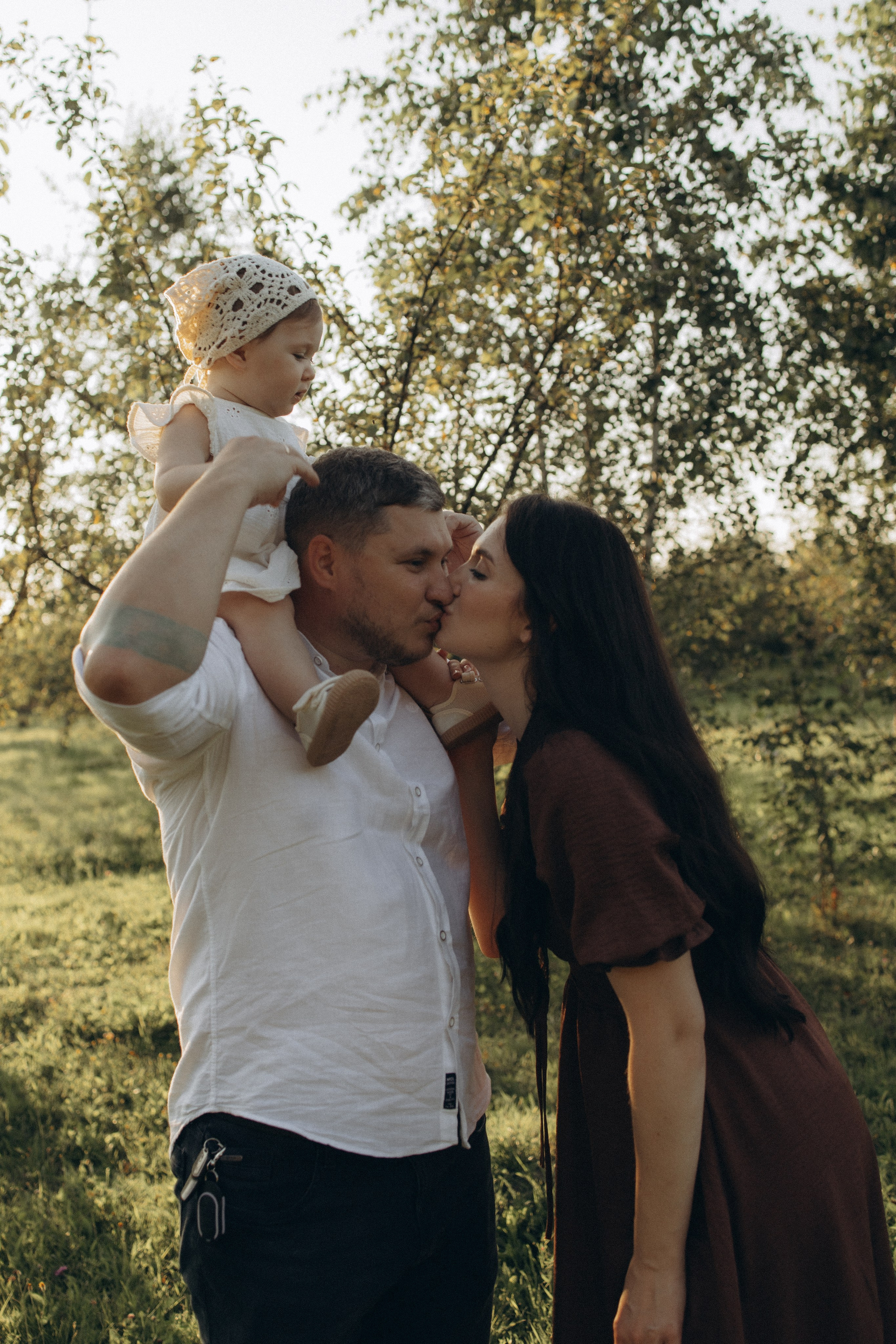 Прогулка в парке. Семейный фотограф в Москве Анастасия Шалда