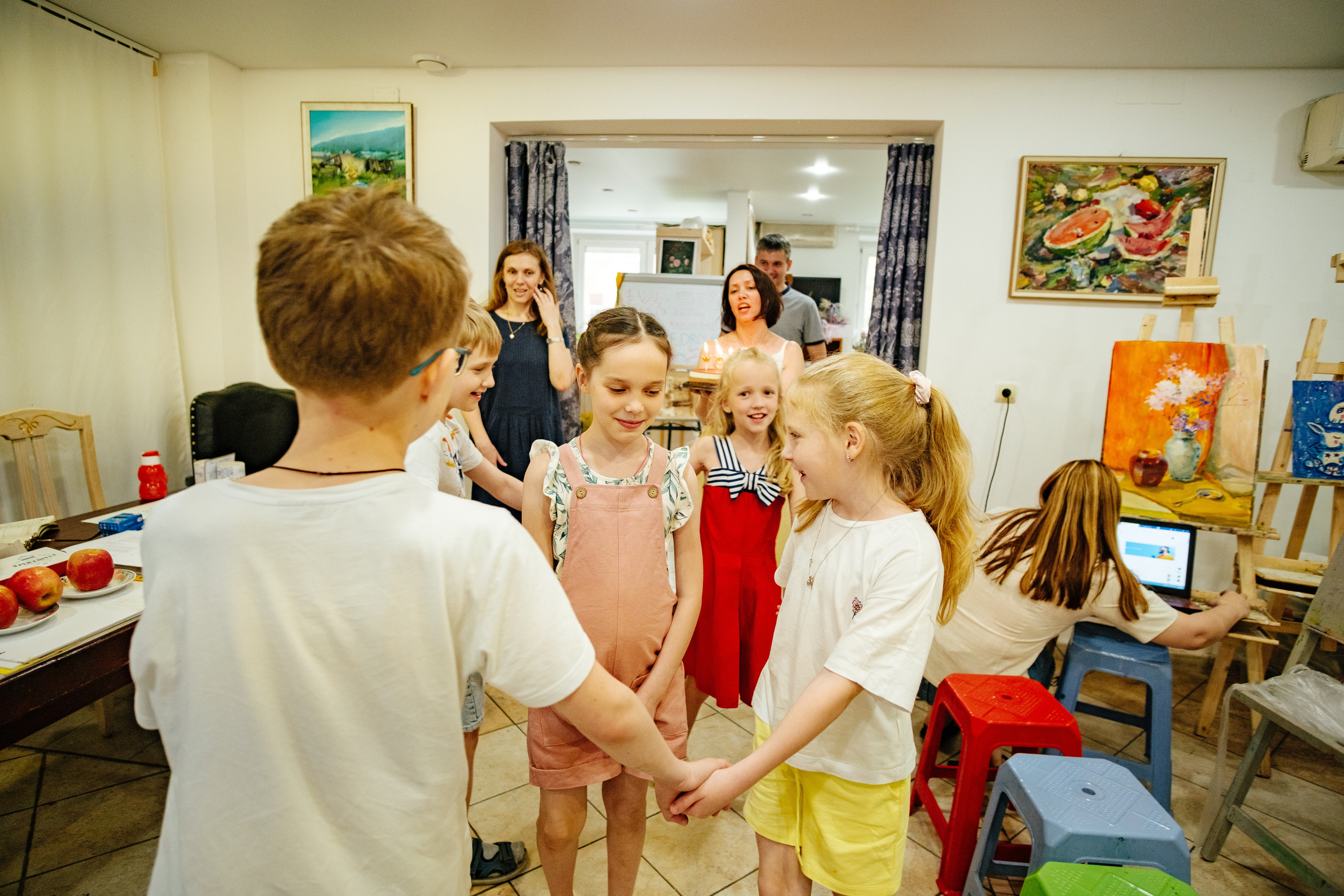 День рождения в художественной галерее. Фотограф в Иркутске Анна Мирошникова