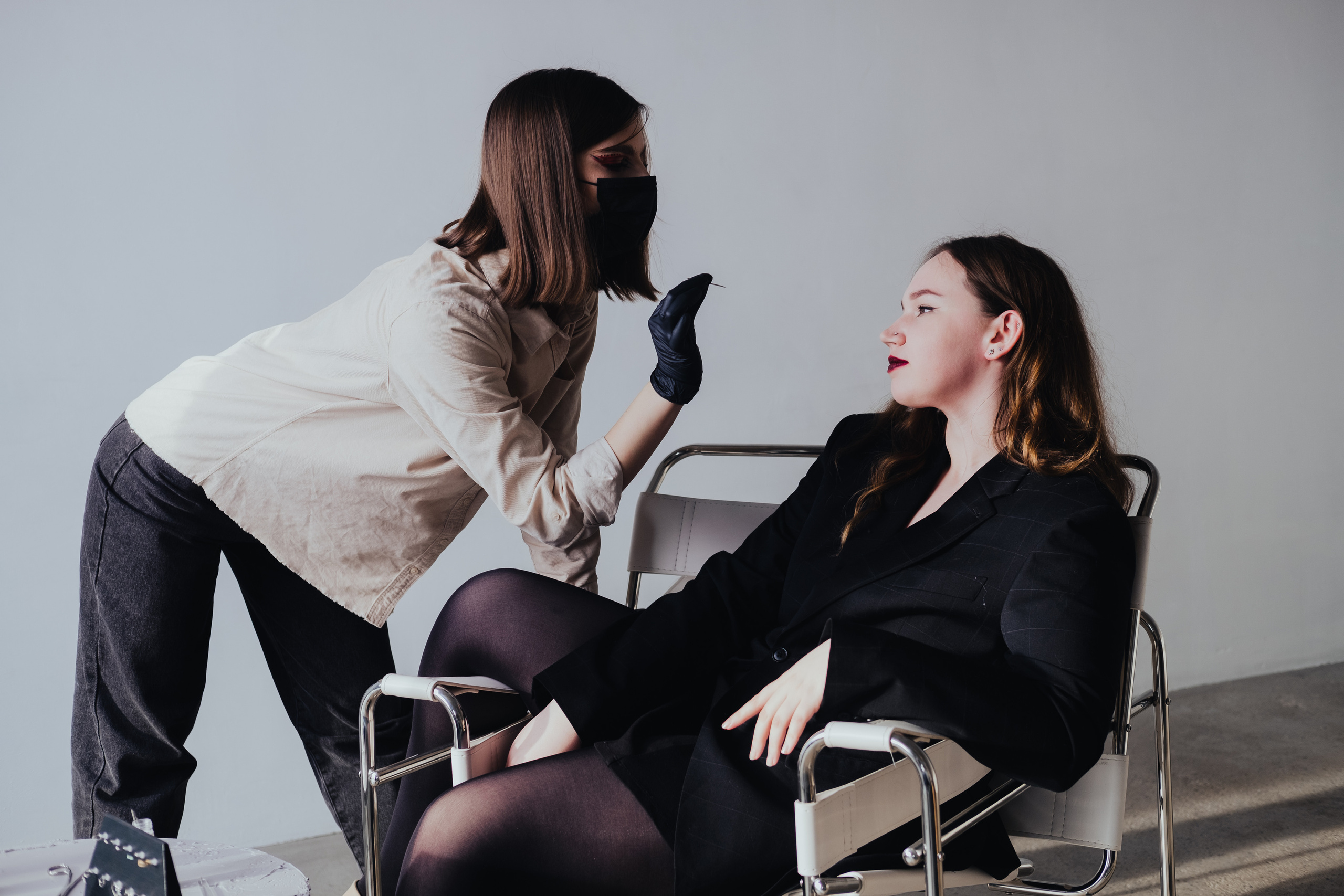 Контент съёмка для Анны пирсинг мастер. Фотограф в Иркутске Анна Мирошникова