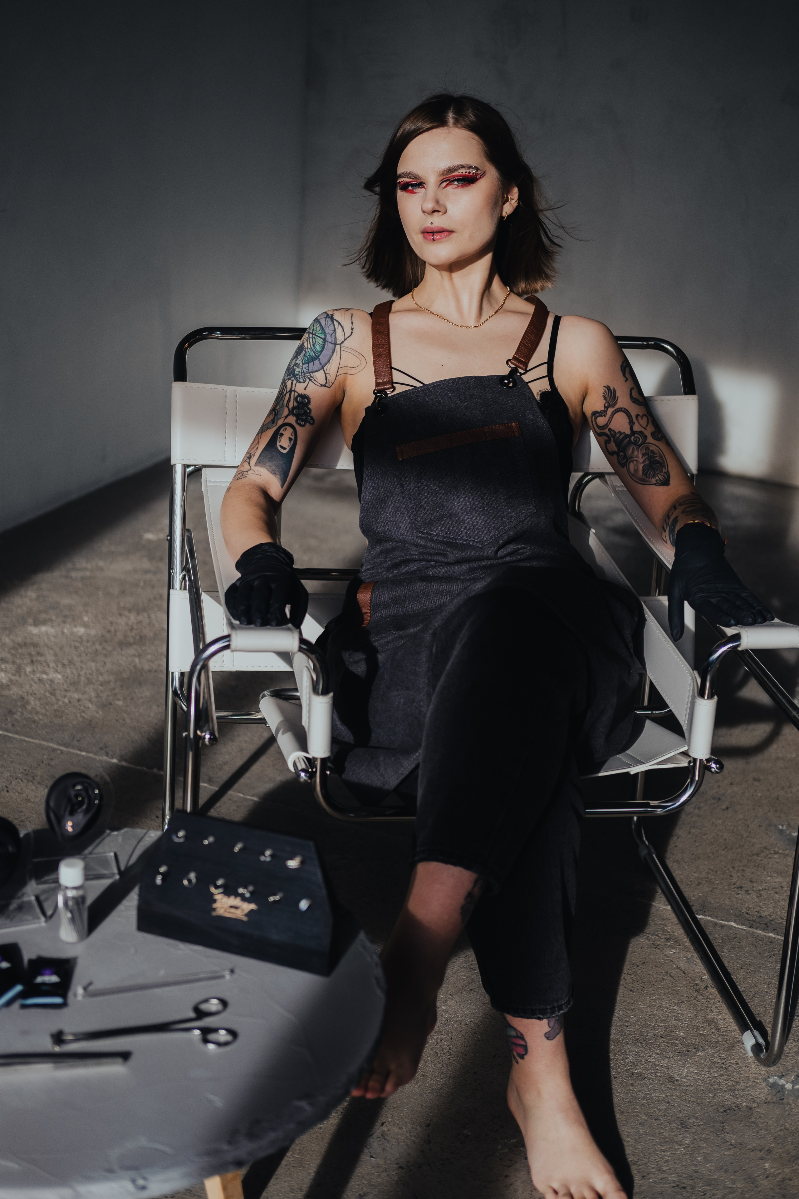 Контент съёмка для Анны пирсинг мастер. Фотограф в Иркутске Анна Мирошникова