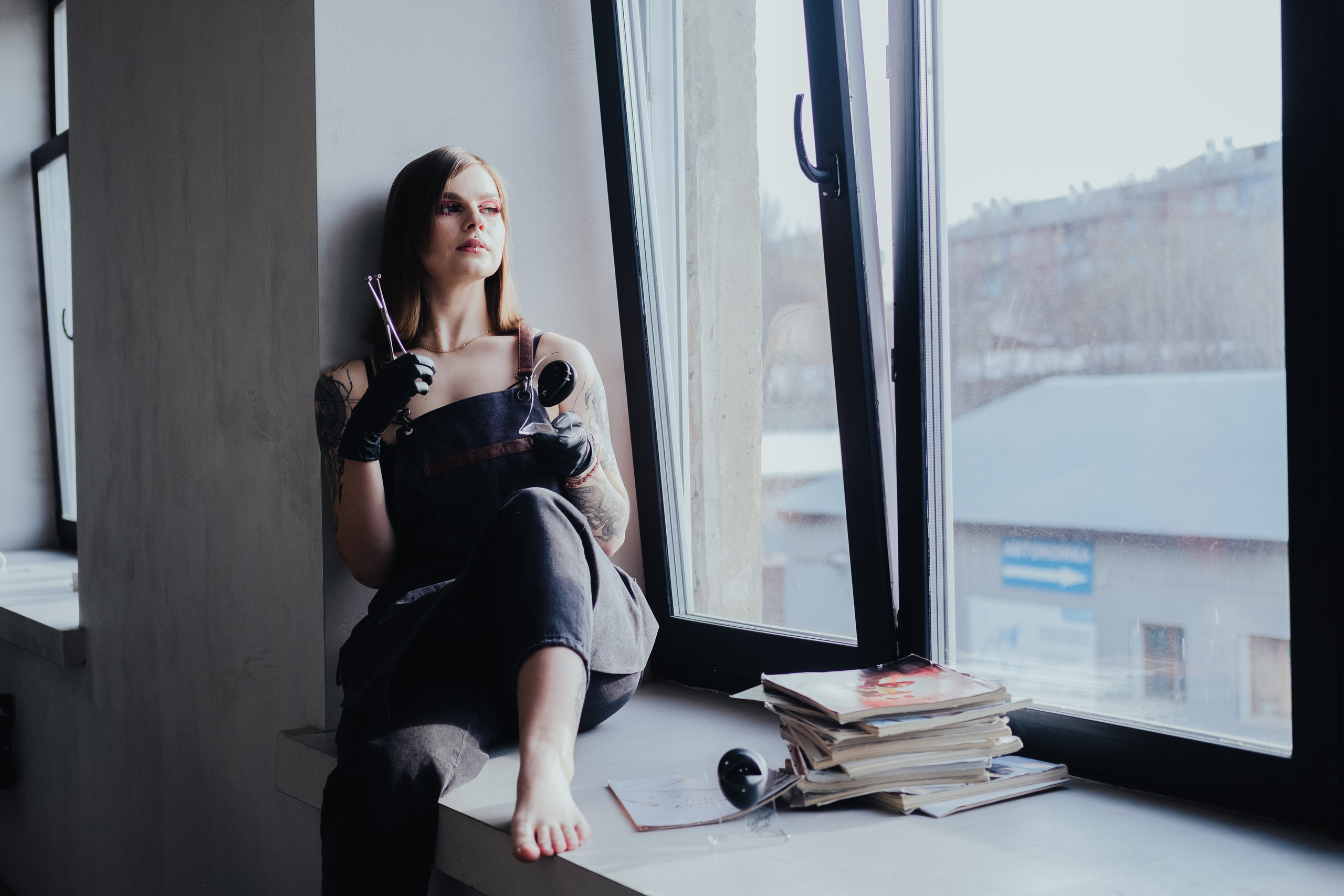 Контент съёмка для Анны пирсинг мастер. Фотограф в Иркутске Анна Мирошникова