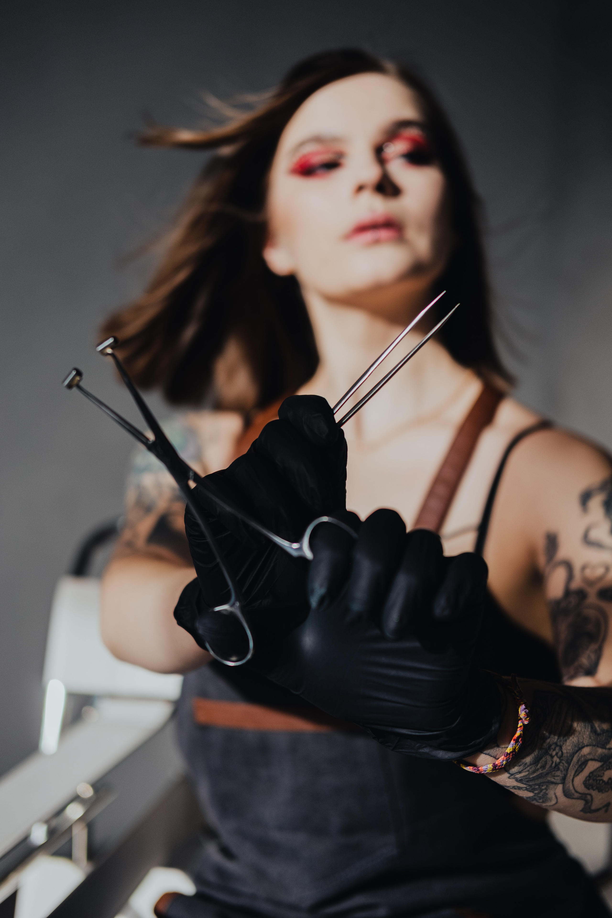 Контент съёмка для Анны пирсинг мастер. Фотограф в Иркутске Анна Мирошникова