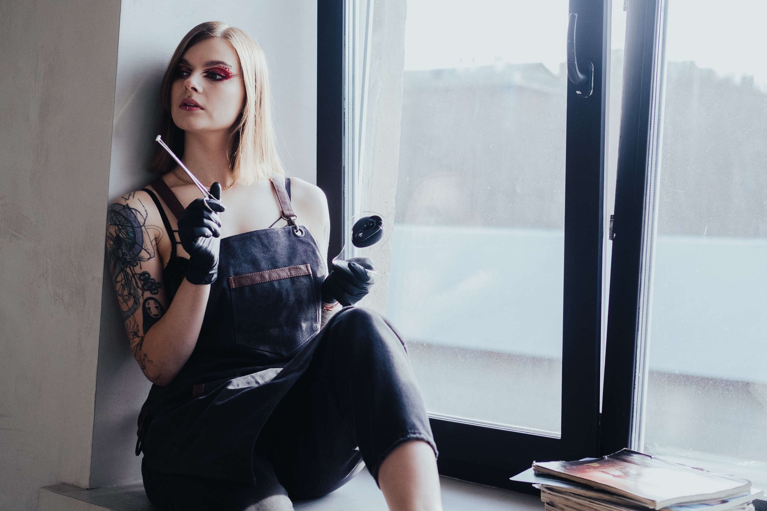 Контент съёмка для Анны пирсинг мастер. Фотограф в Иркутске Анна Мирошникова