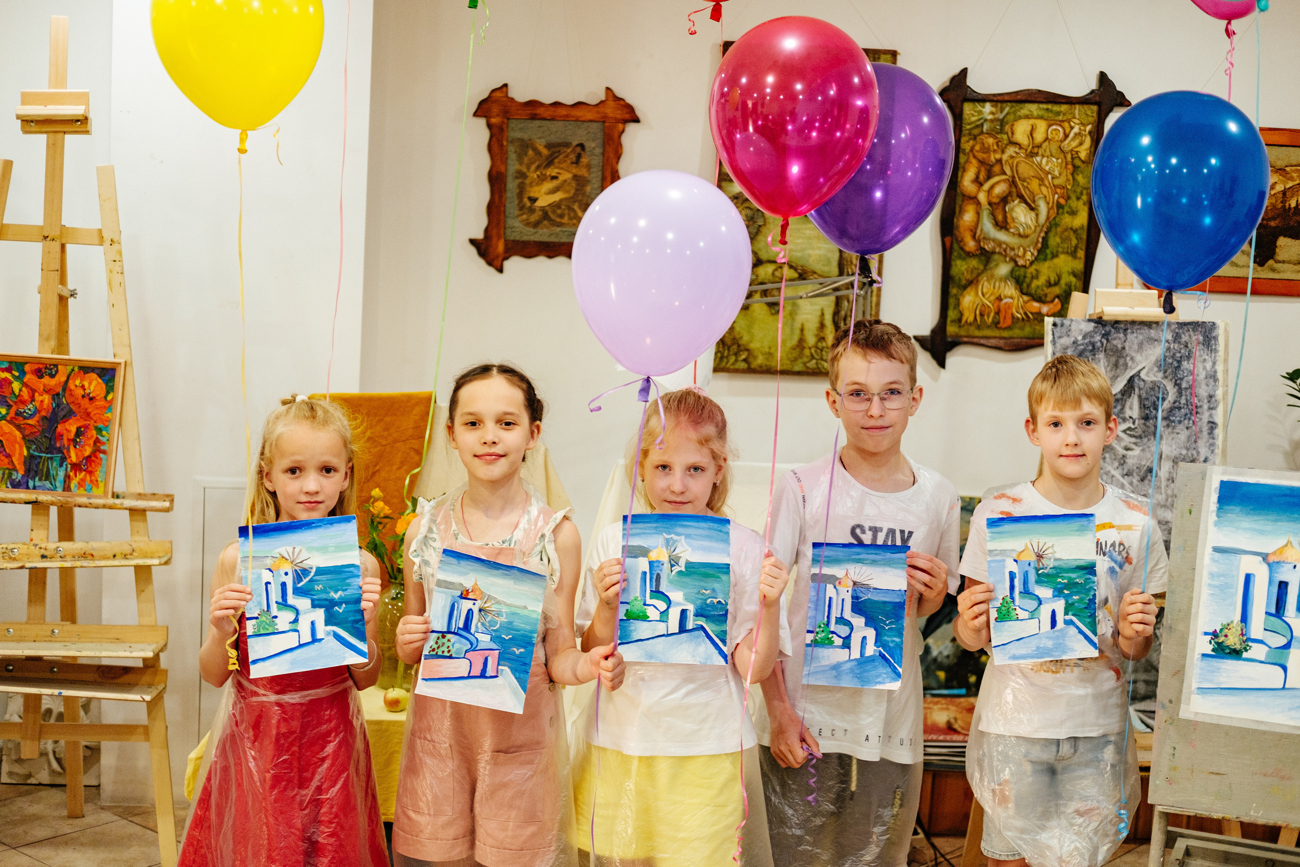 День рождения в художественной галерее. Фотограф в Иркутске Анна Мирошникова