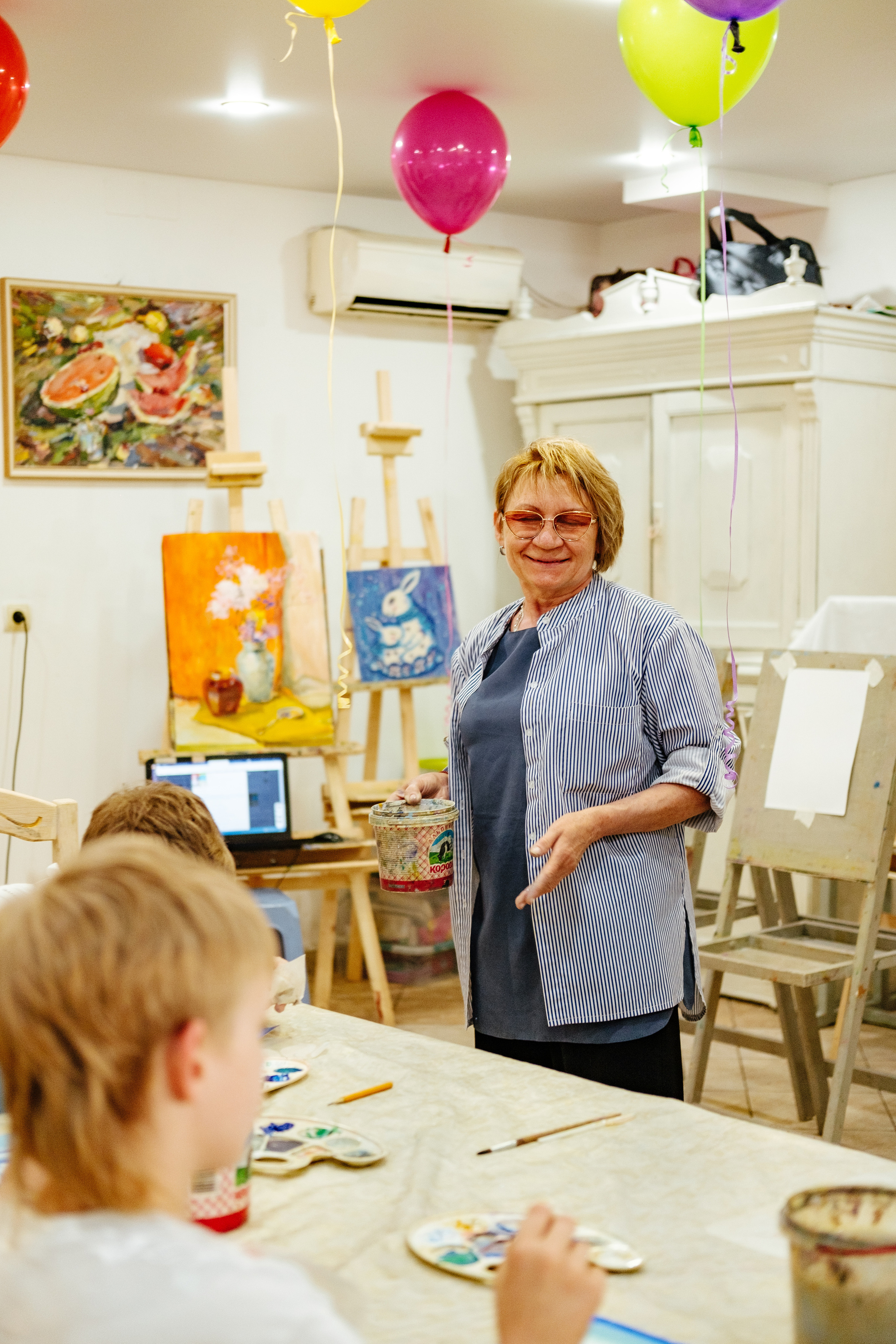 День рождения в художественной галерее. Фотограф в Иркутске Анна Мирошникова