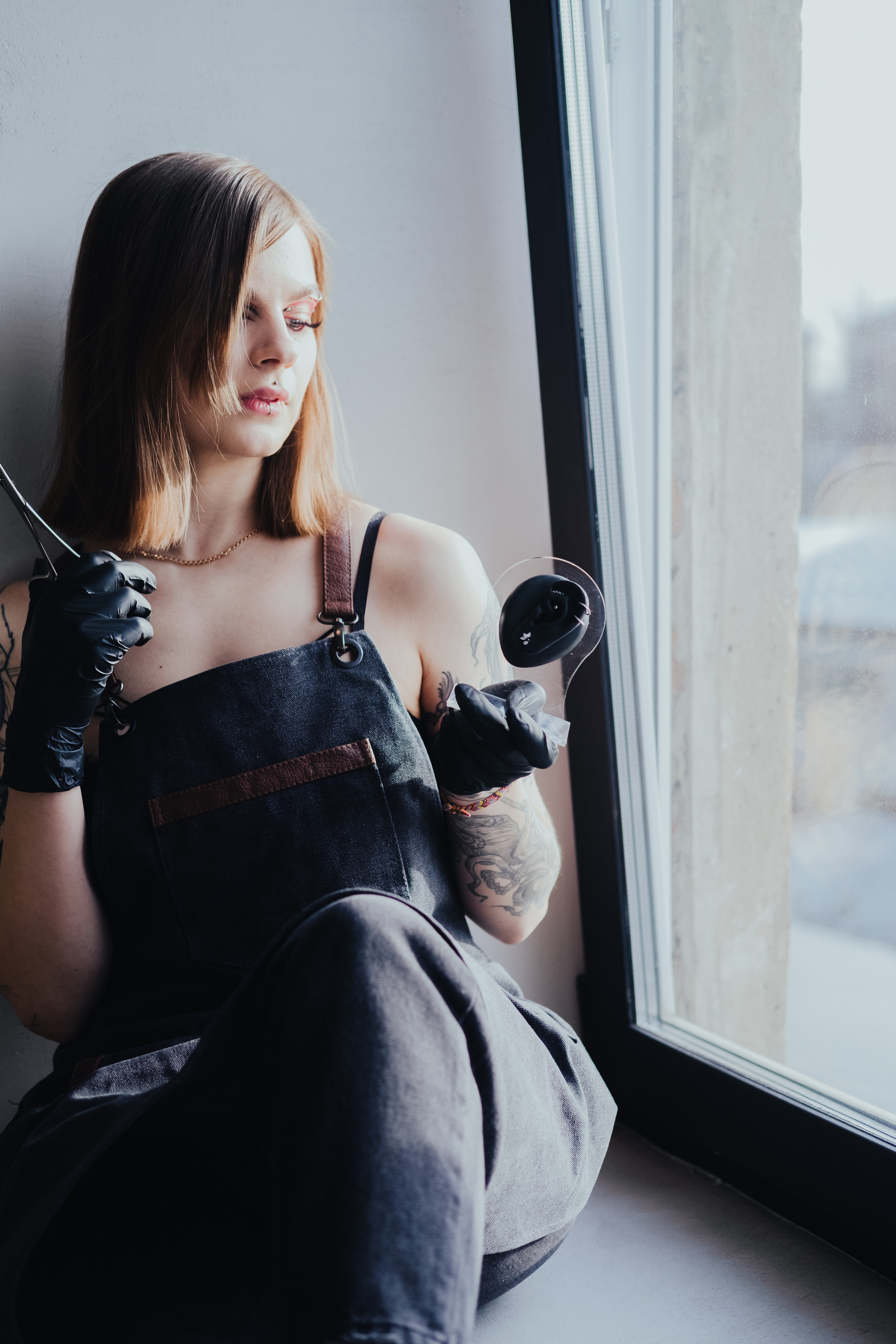 Контент съёмка для Анны пирсинг мастер. Фотограф в Иркутске Анна Мирошникова