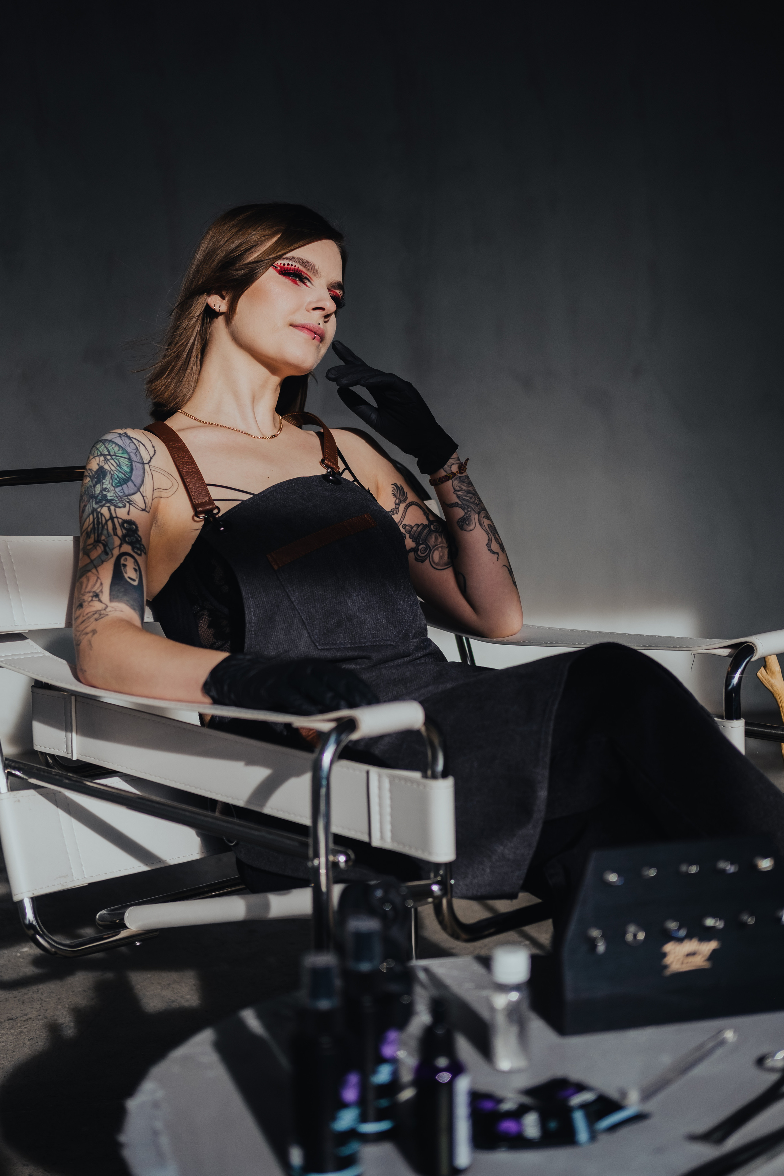 Контент съёмка для Анны пирсинг мастер. Фотограф в Иркутске Анна Мирошникова