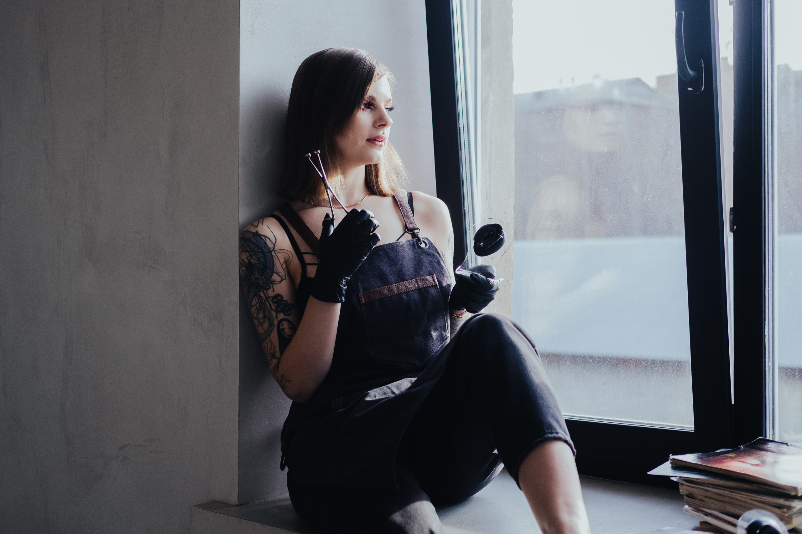 Контент съёмка для Анны пирсинг мастер. Фотограф в Иркутске Анна Мирошникова
