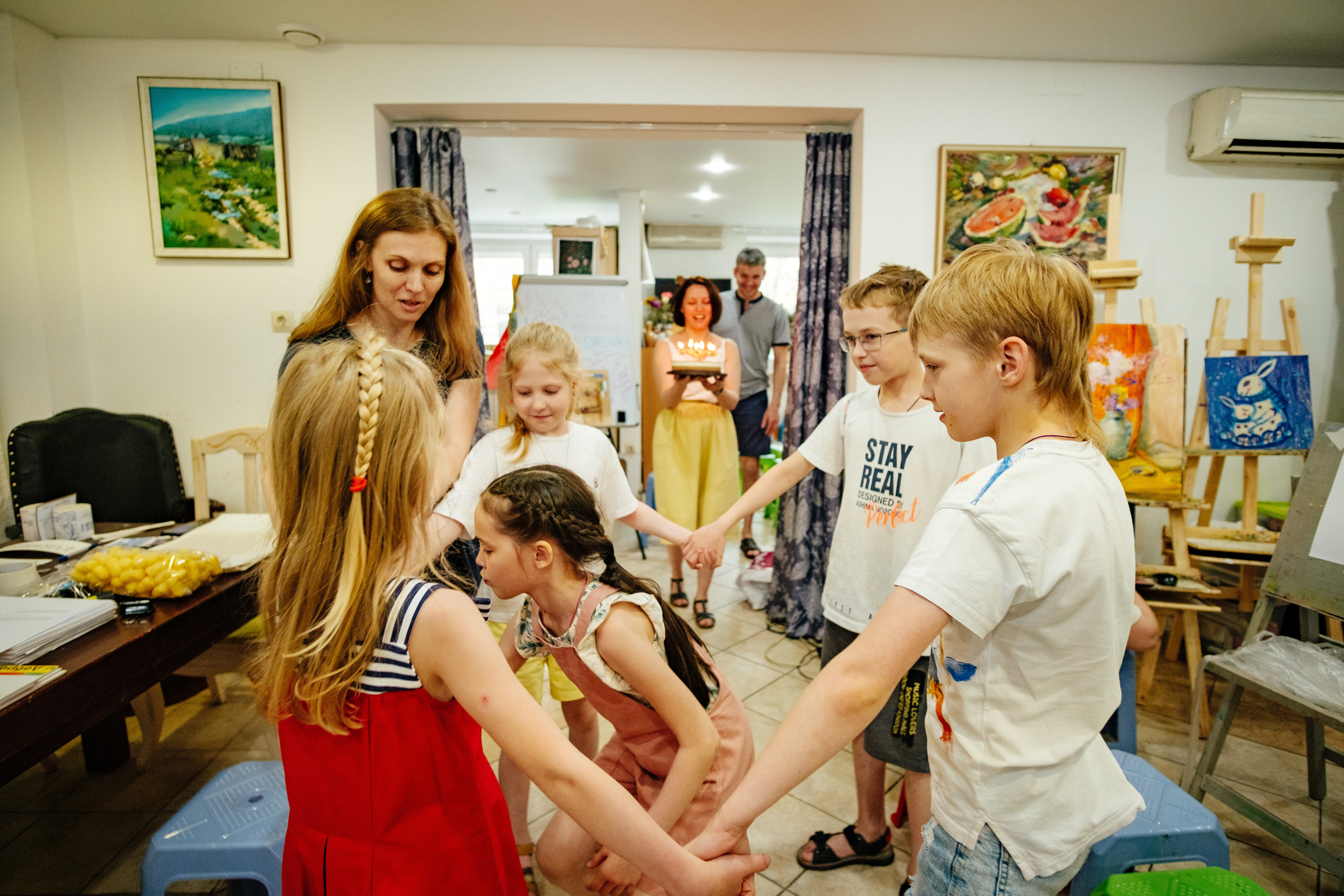 День рождения в художественной галерее. Фотограф в Иркутске Анна Мирошникова