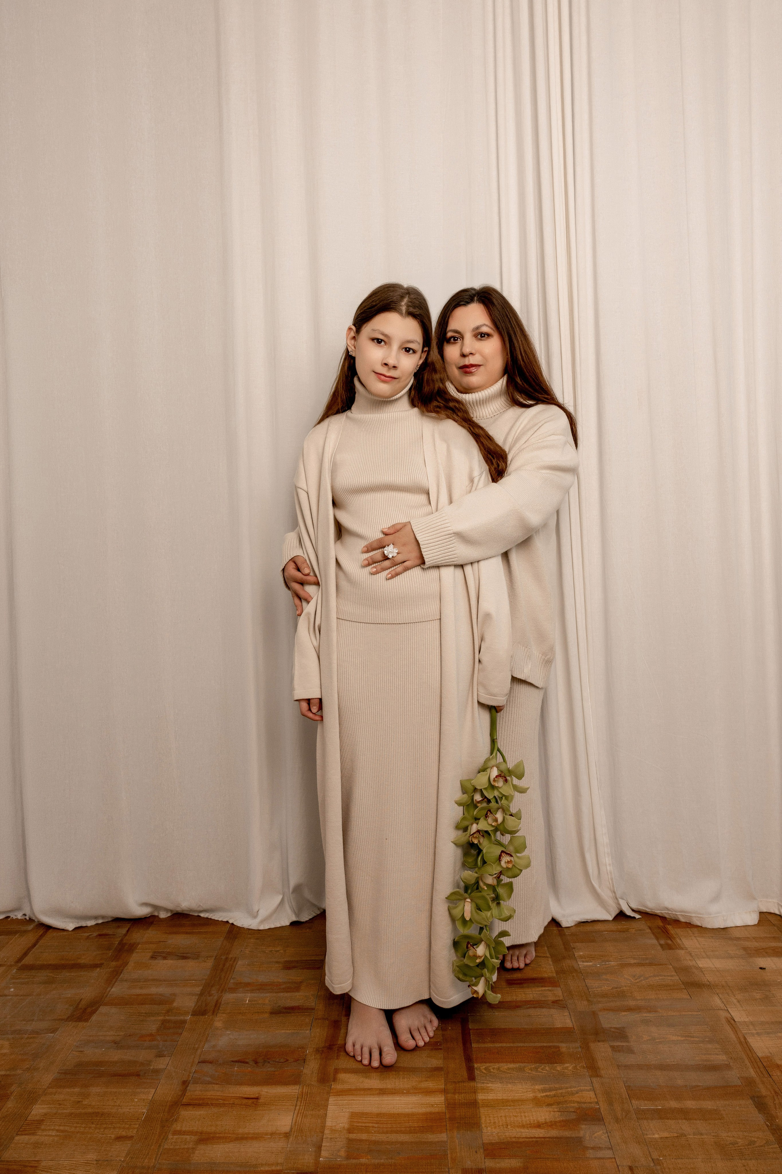 Мама и дочь. Фотограф Екатерина Голицына