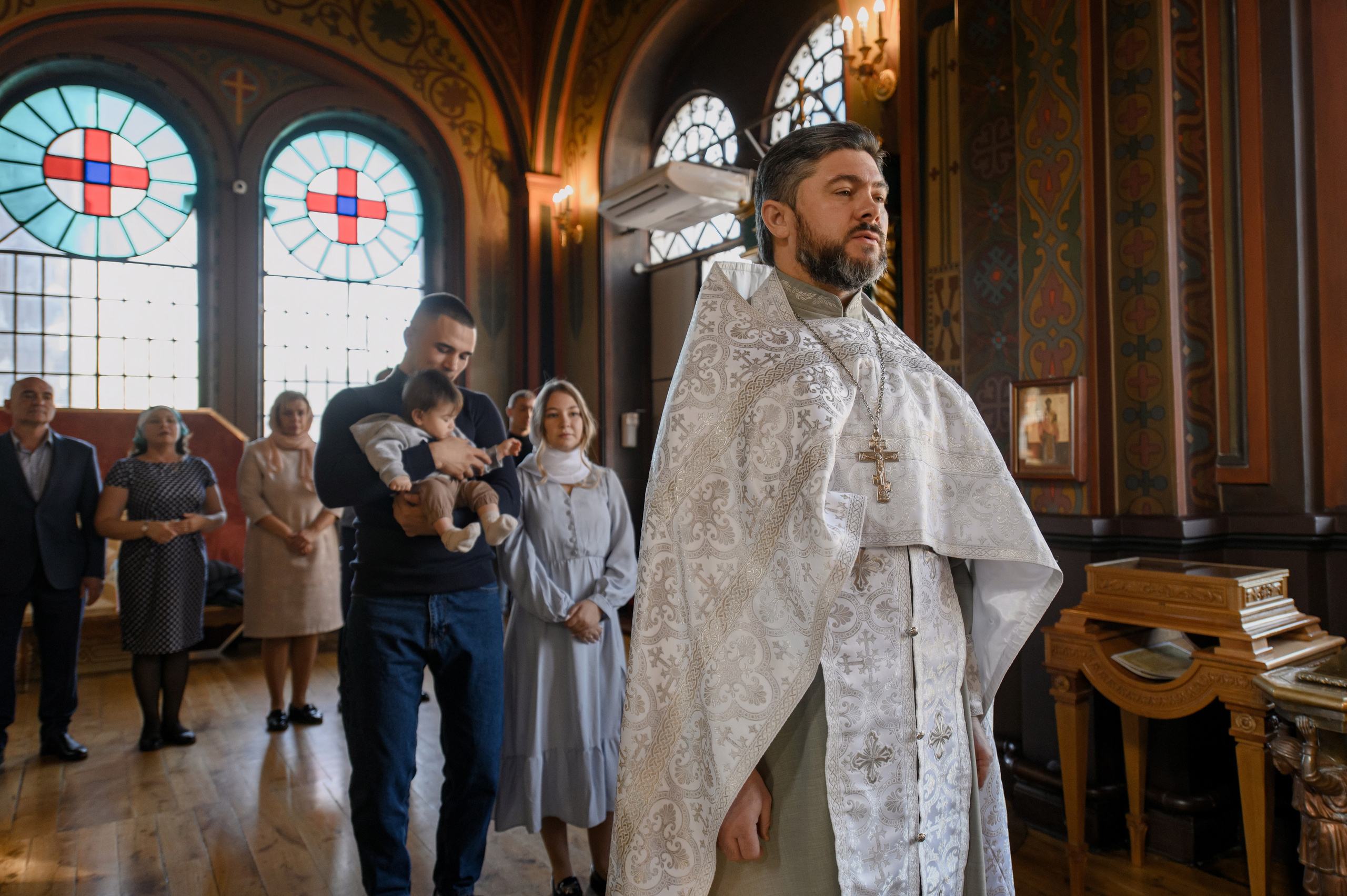 Таинство крещения Ванечки. Свадебный фотограф Краснодар Елена Воробьева