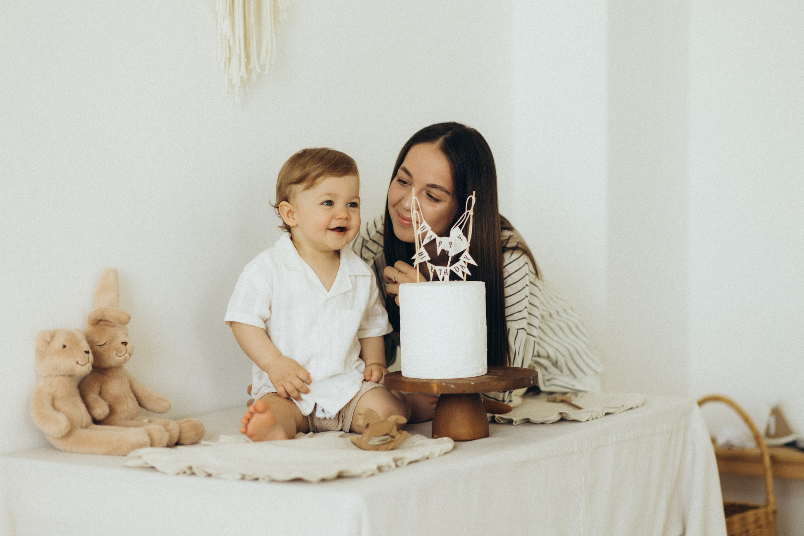 Годик в кругу семьи. Фотограф на крещение в Рязани. Семейный фотограф