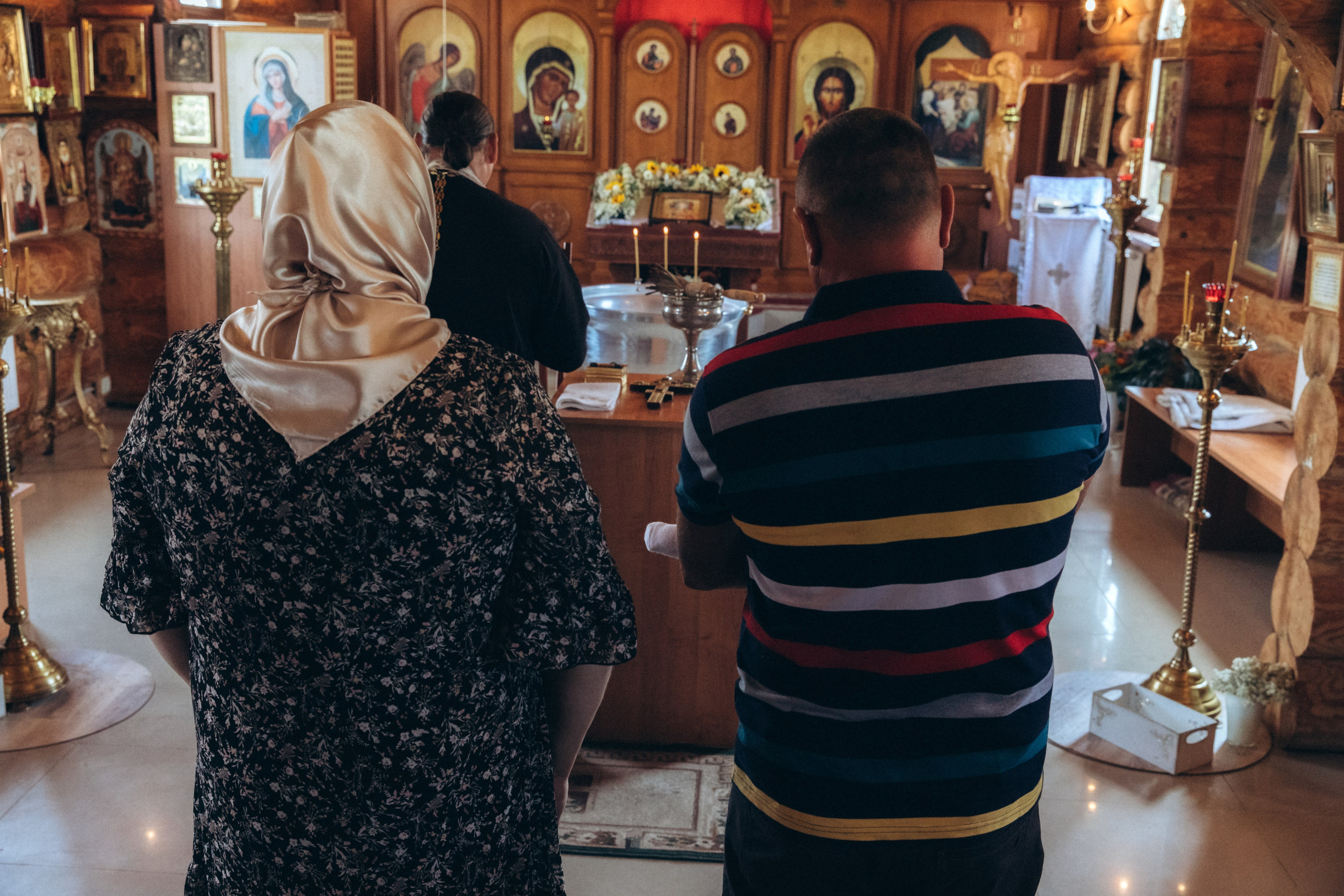 Крещение Марьяны. Фотограф на крещение в Рязани. Семейный фотограф