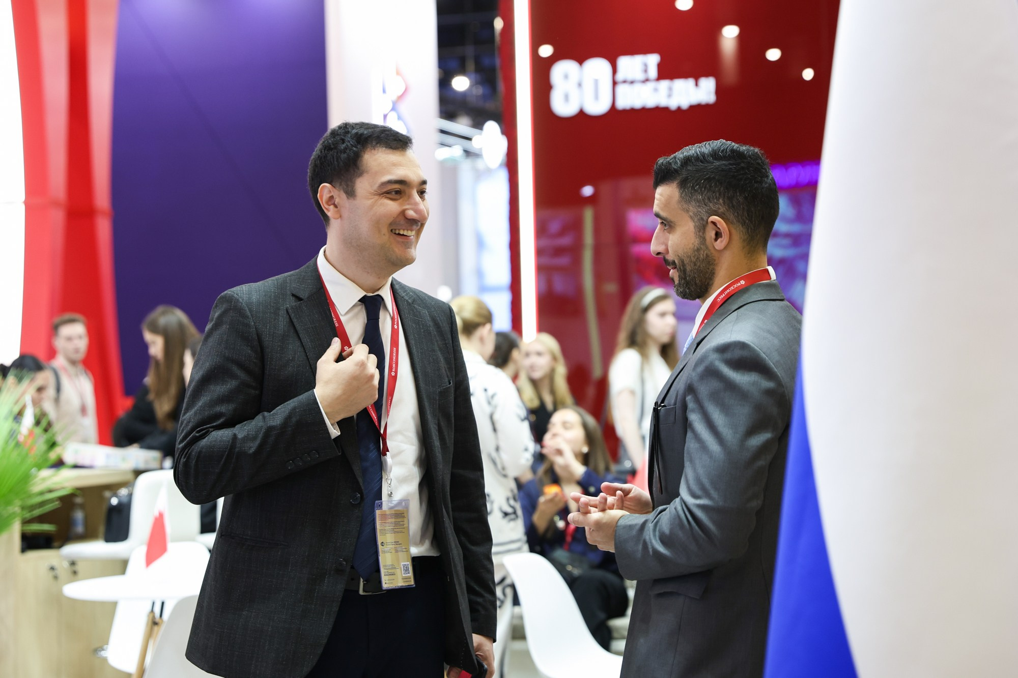 Стенд Королевства Бахрейн на ПМЭФ 2025. Фотограф Дарья Попова