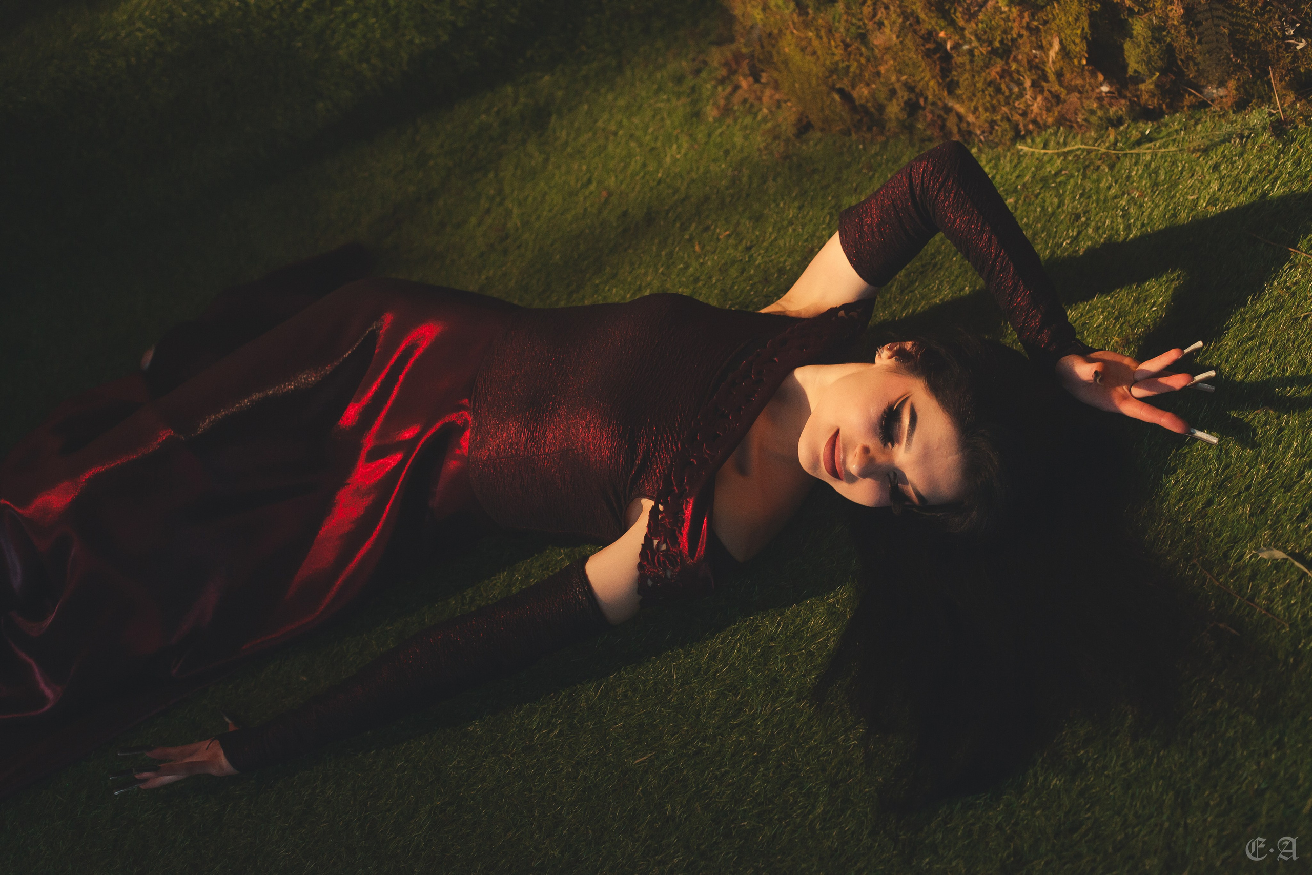 Съемки клипа «Клок тумана». Фотограф Ellairen