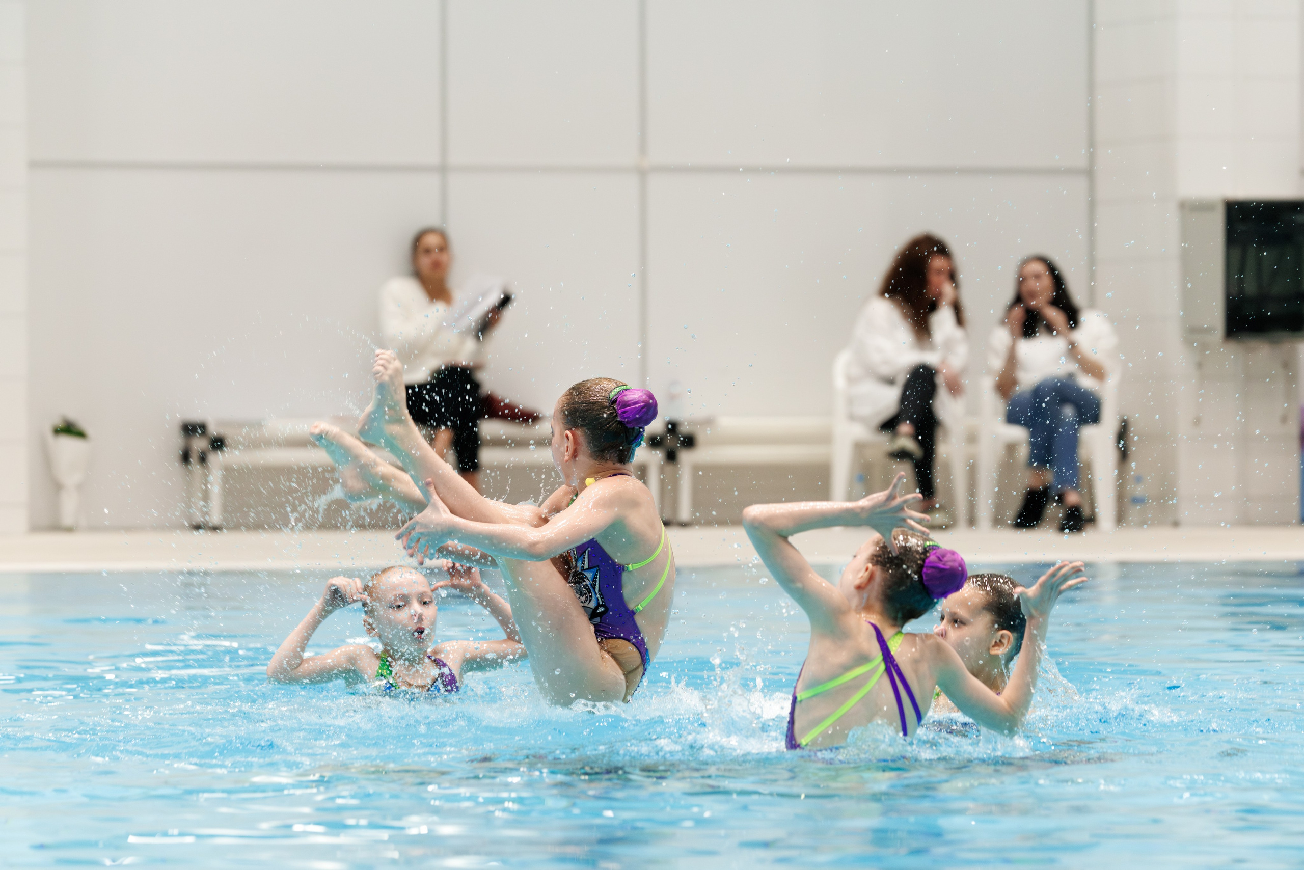 Турнир по синхронному плаванию I Love Synchro. Спортивный фотограф Алексей Соломин