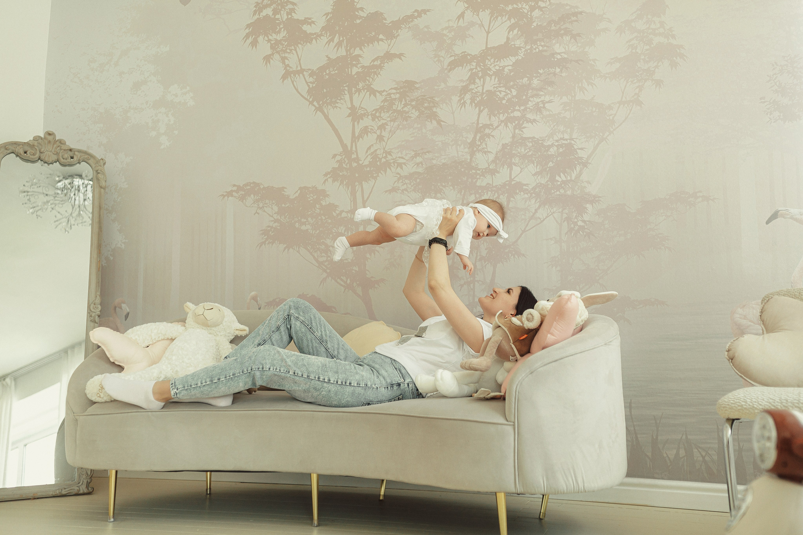 Эвелина, Женя и Милана. Семейный фотограф в Новосибирске Екатерина Сафронова