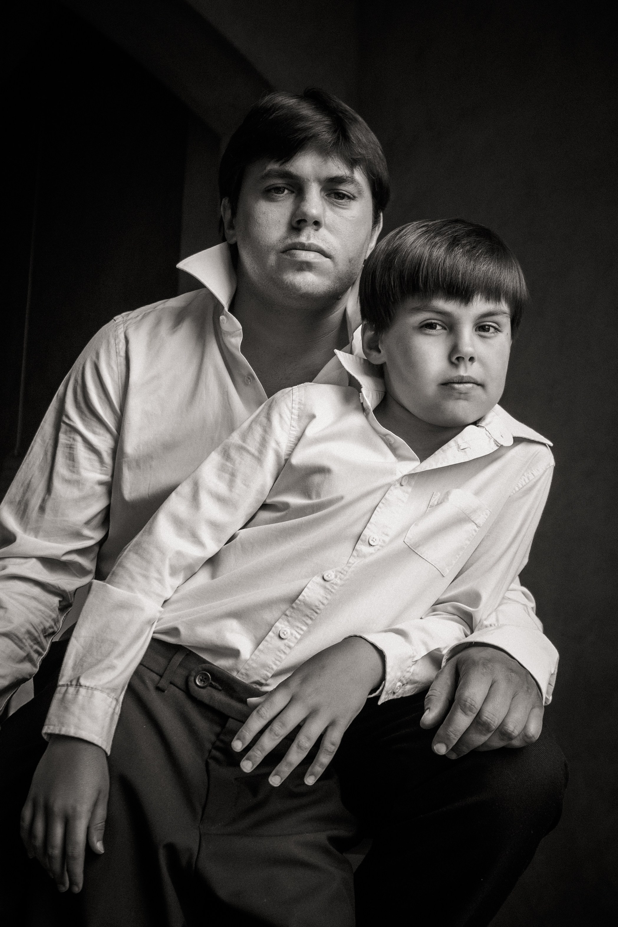 Семейная студийная фотосессия. Свадебный и семейный фотограф в Москве и Подмосковье Лариса Козлова