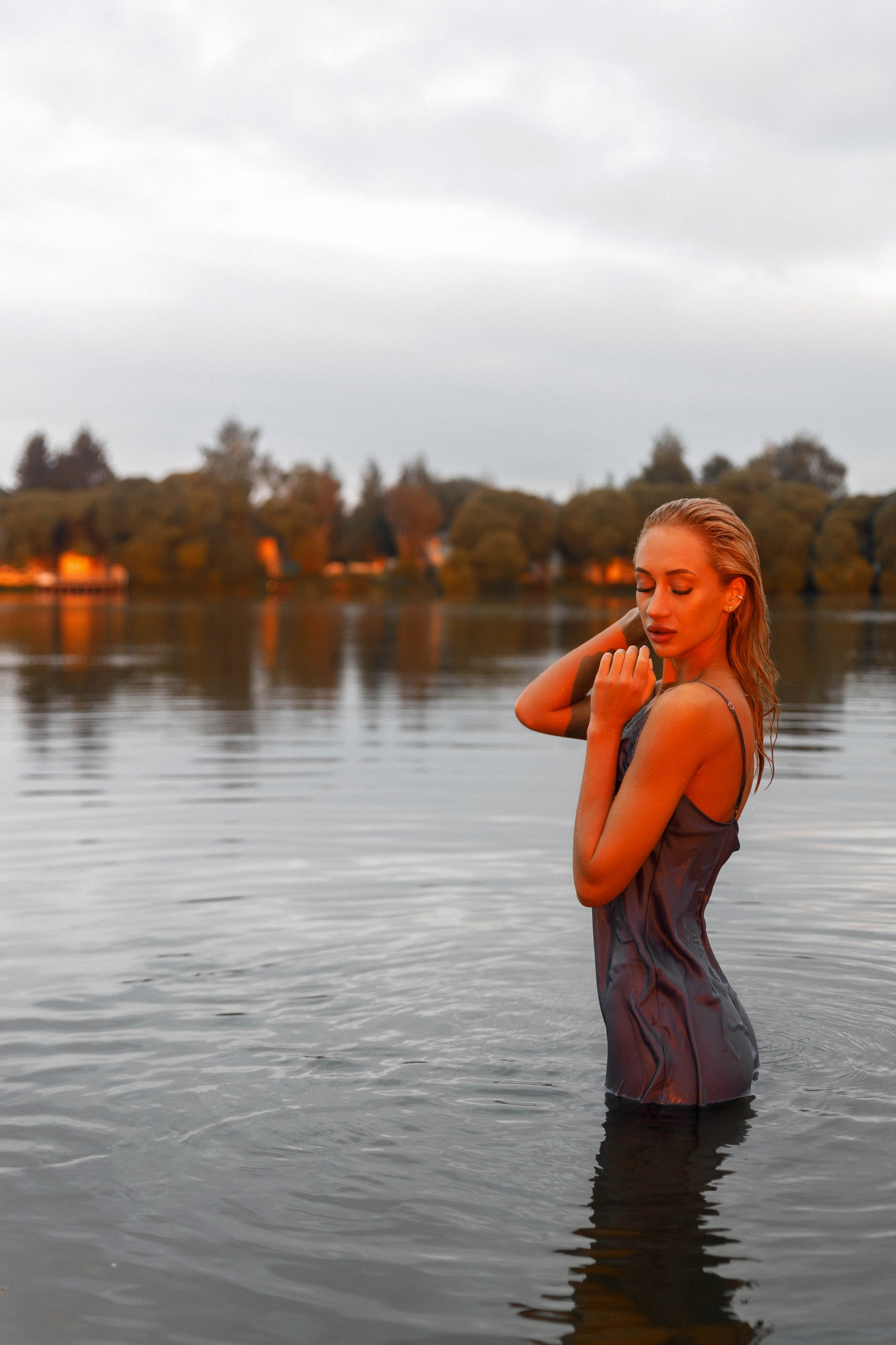 Фотосессия в воде. Женский фотограф Москва, Лобня