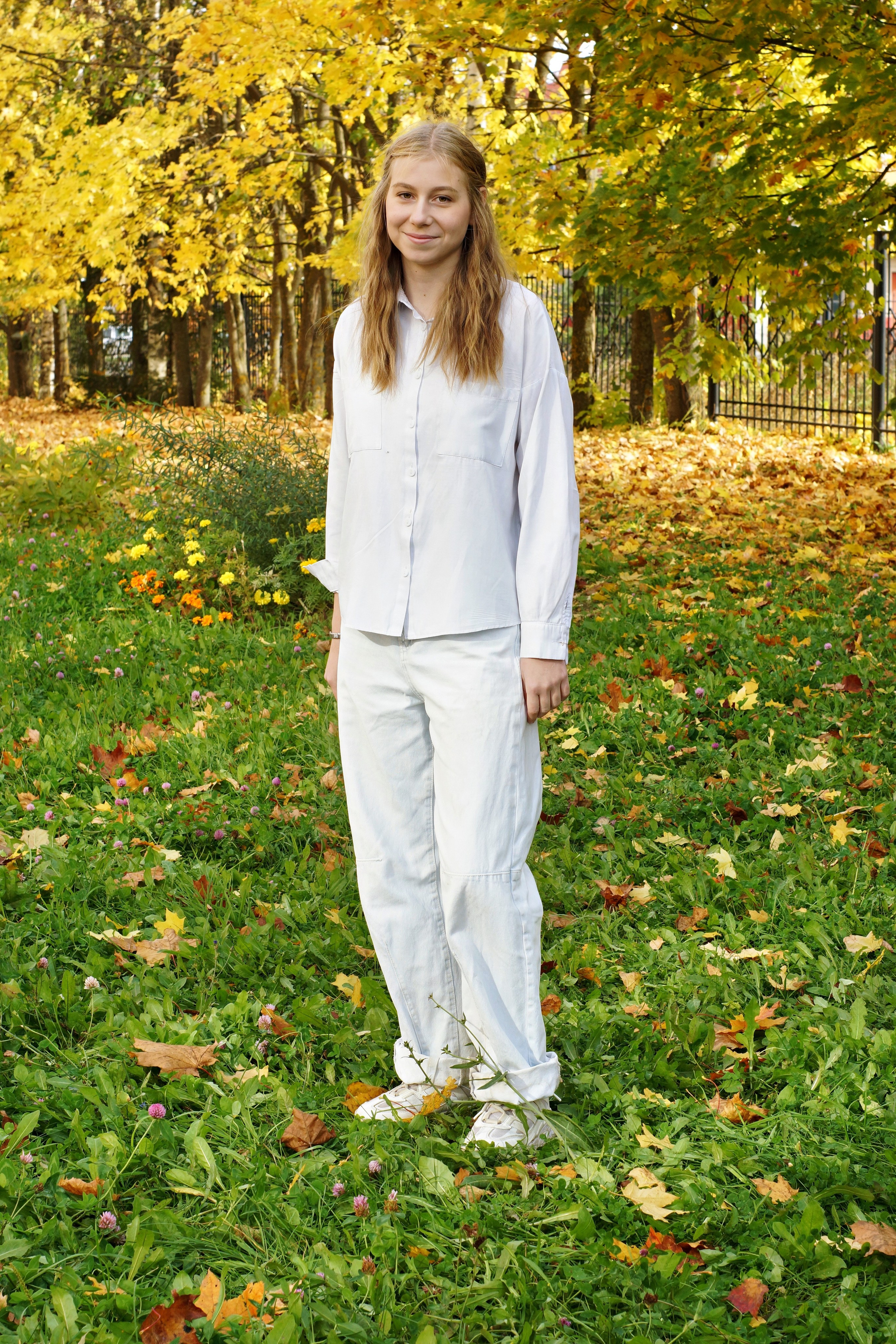 Осенняя фотосессия в школе г. Йошкар-Ола