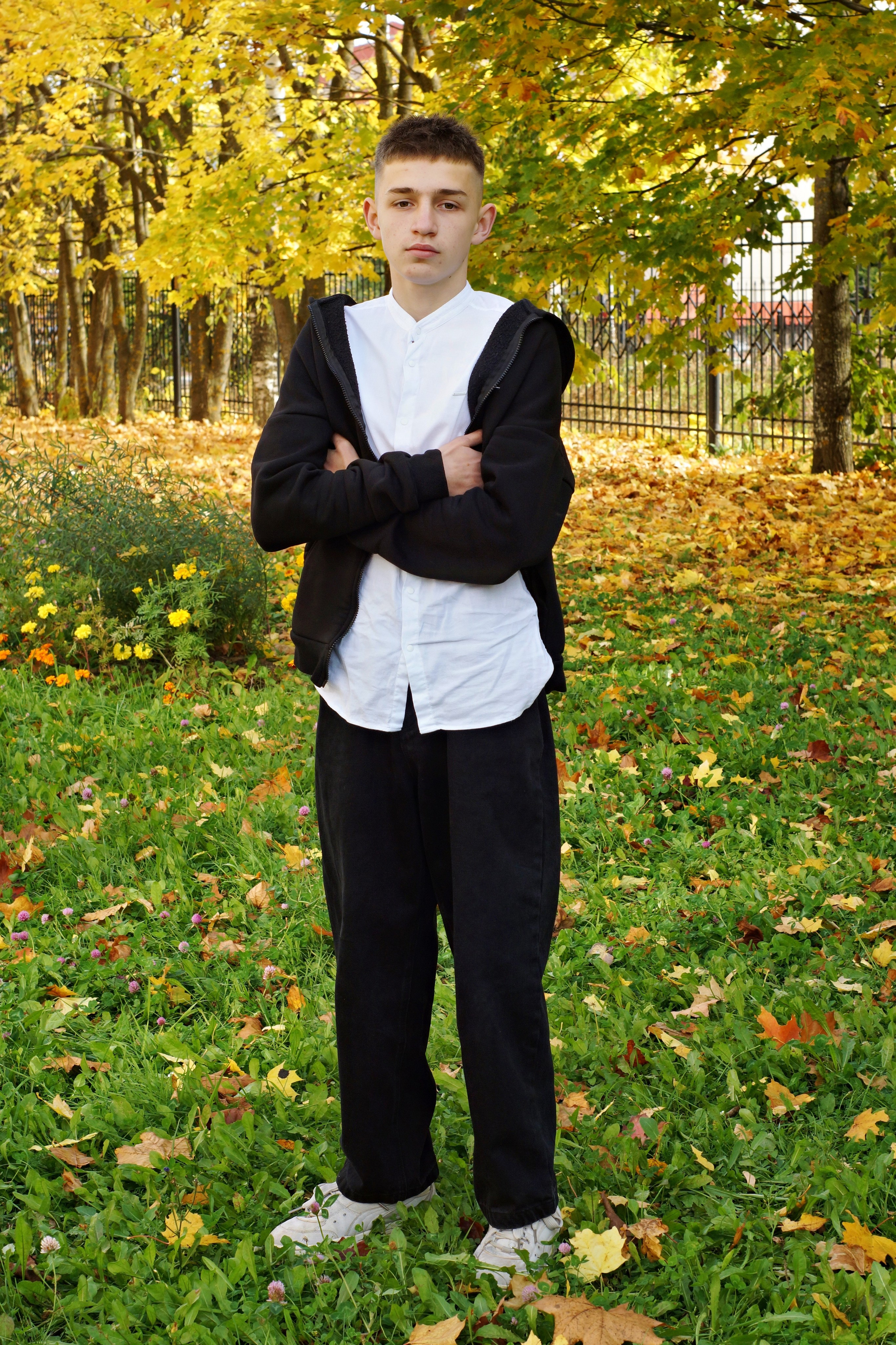 Осенняя фотосессия в школе г. Йошкар-Ола