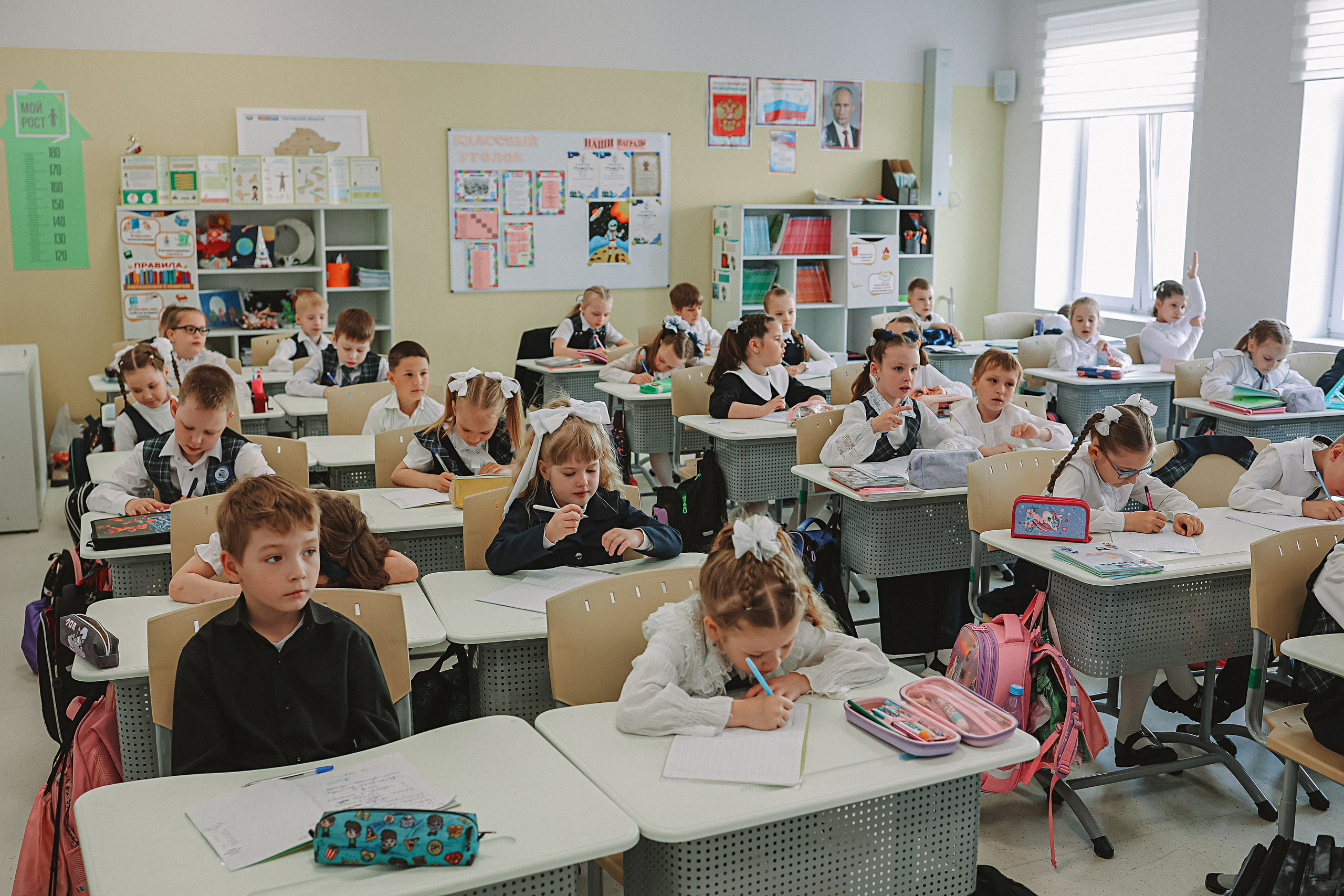 Один день в школе 1 класс. Семейный фотограф Тюмень, фотограф на роды Салмина Мария