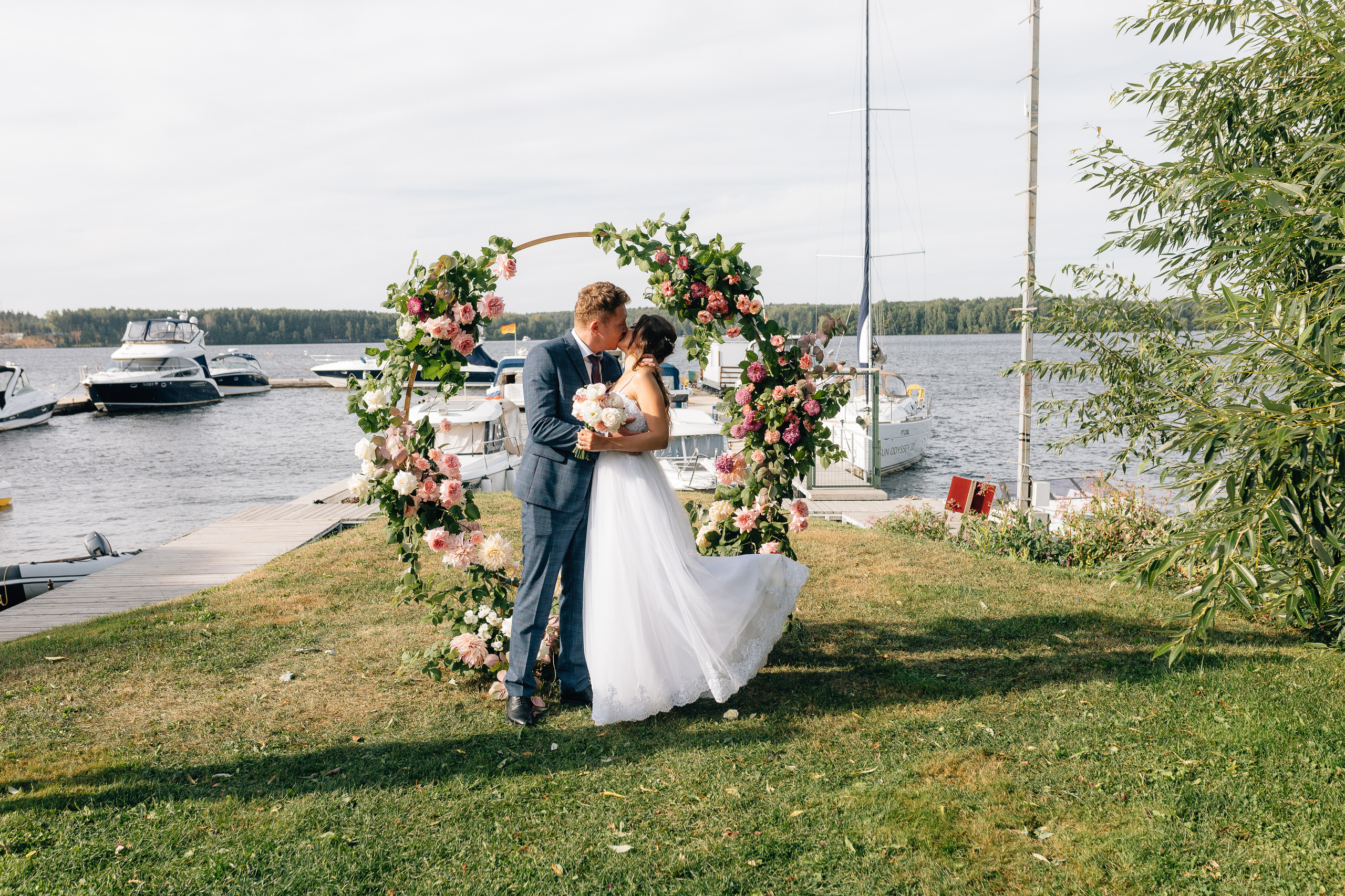 История с яхтой. Свадебный фотограф в Москве Арчылан Николаев