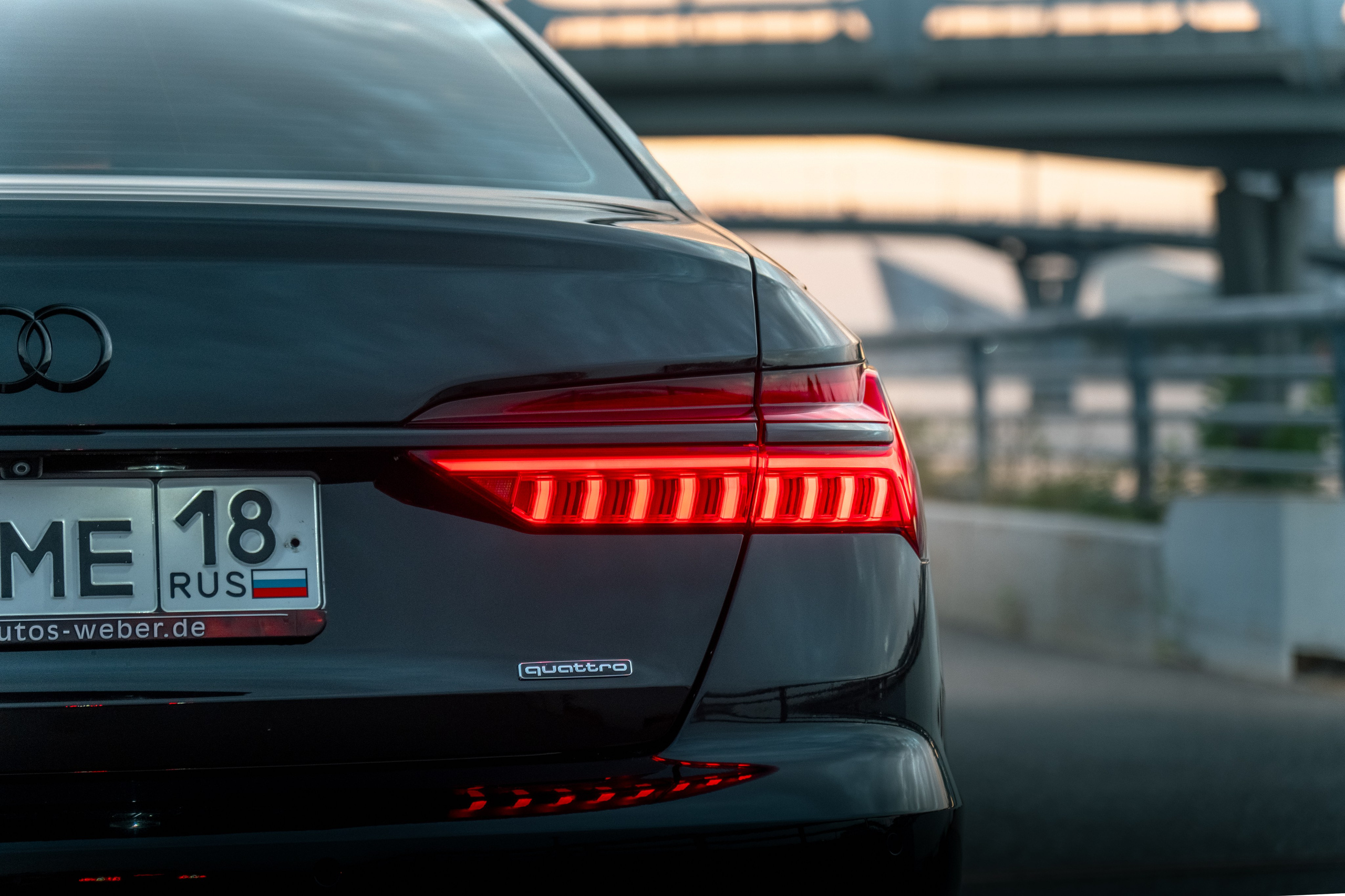 AUDI A6. Автомобильный фотограф Алексей Хезеков