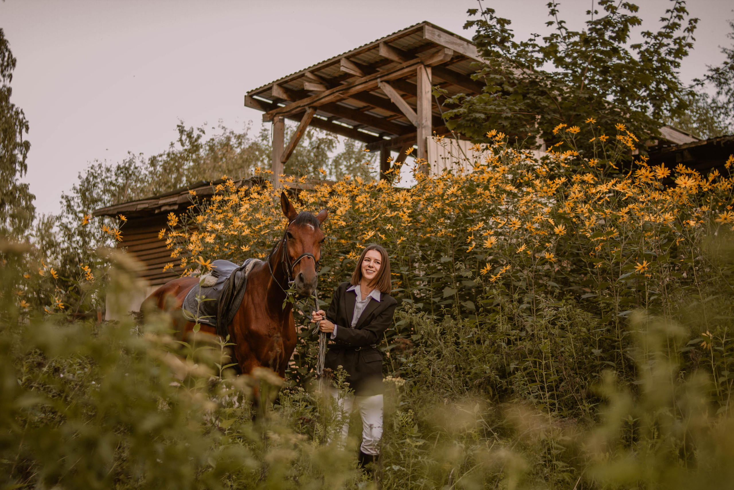 С лошадкой. Создадим шедевр? Виталина и её фотоискусство